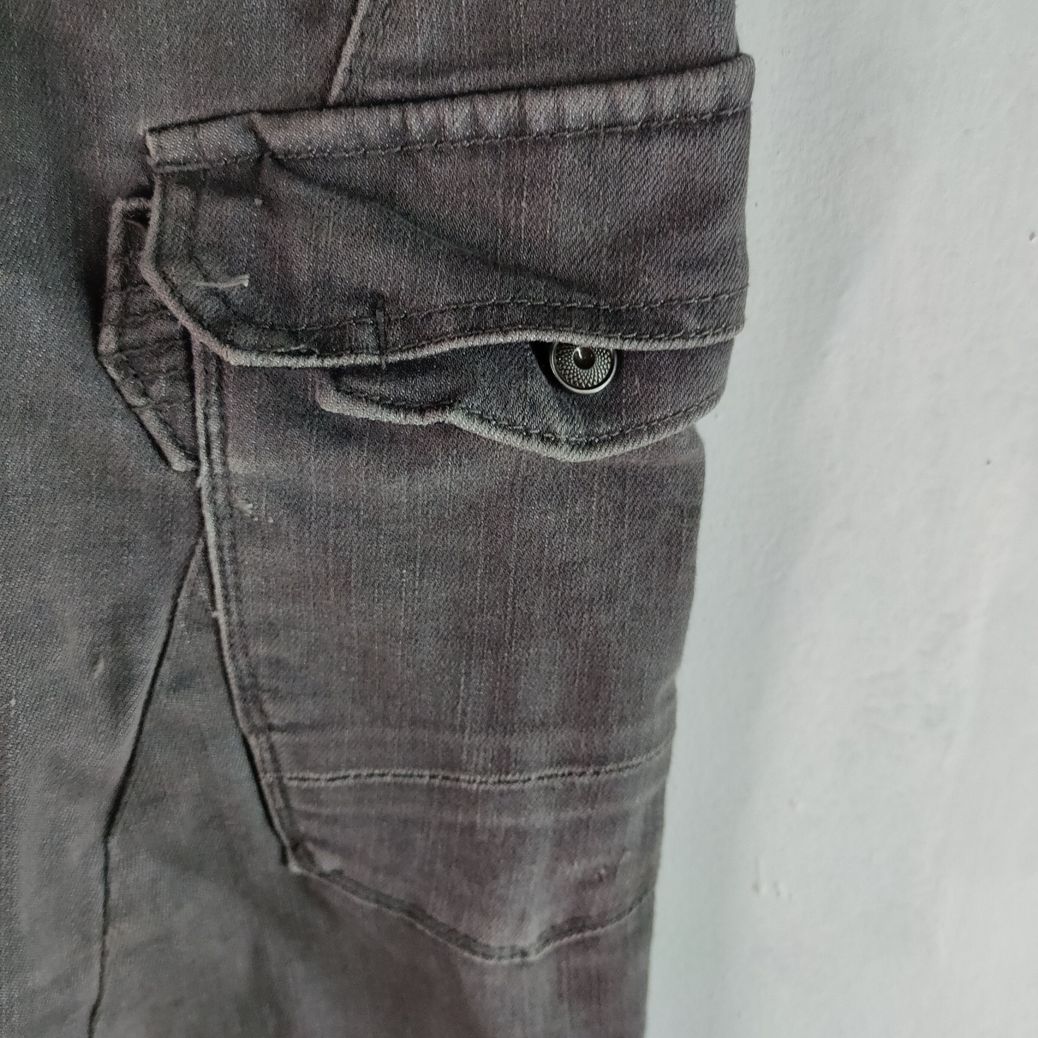 Japanese Brand EVENRIVER WORKWEAR Multi Side Pocket Slimfit Brand Pant Size US 36 / EU 52 - 2 Thumbnail