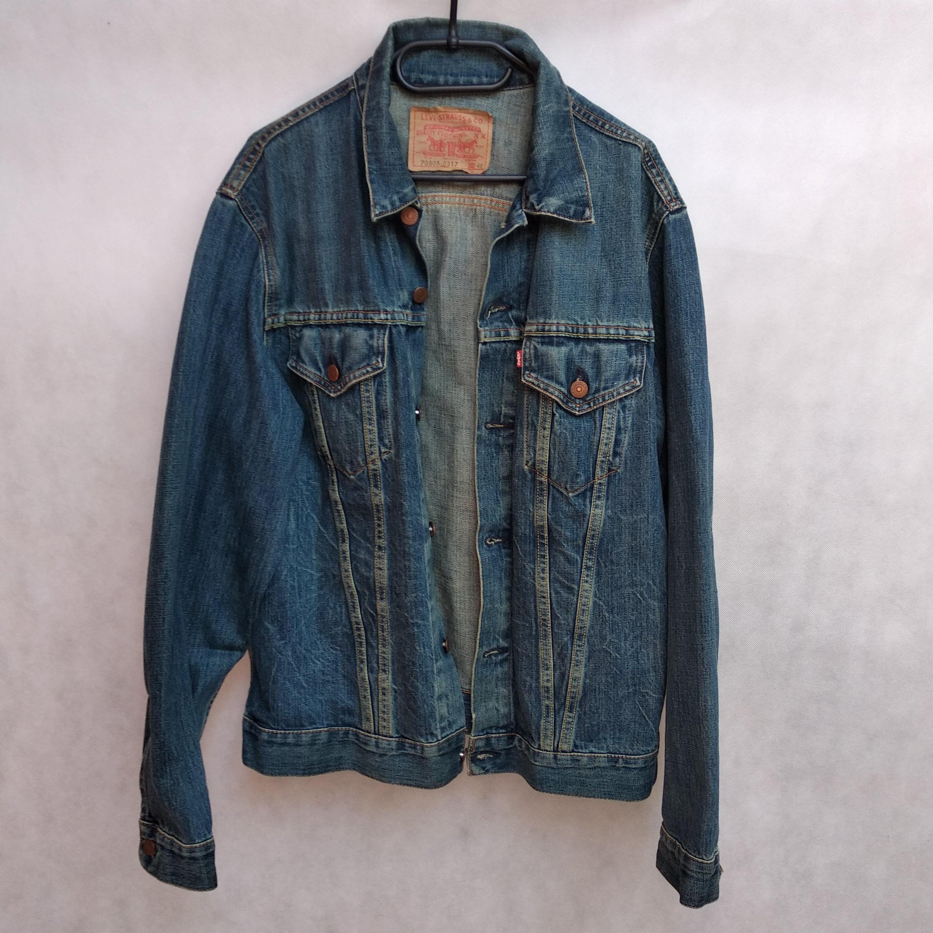 Levi's VTG LVC Levi's trucker Type III jacket made in USA Size US XL / EU 56 / 4 - 1 Thumbnail