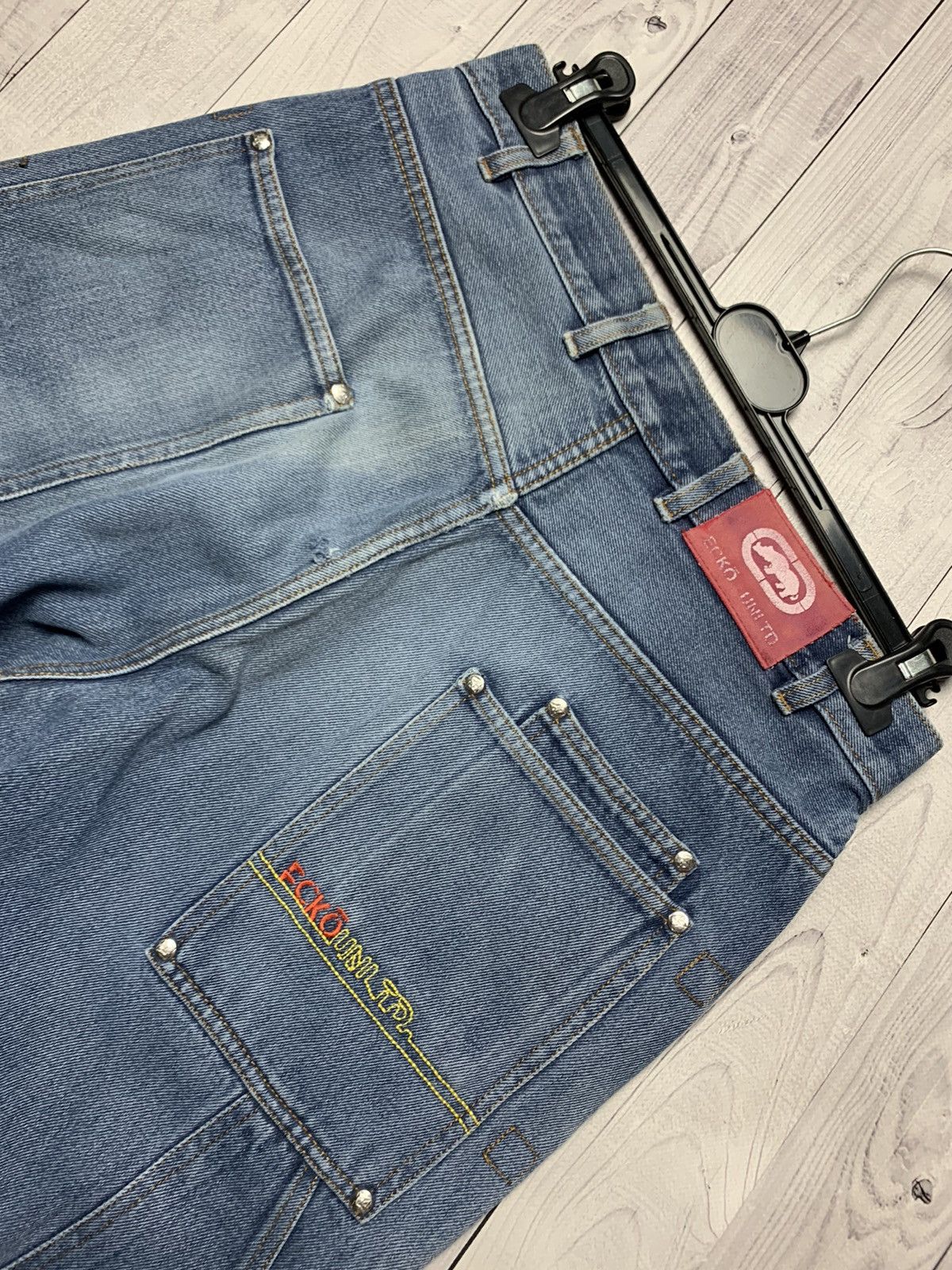 Ecko Unltd. × Vintage Vintage Denim ECKO Rap jeans multi pocket Size US 29 - 3 Thumbnail