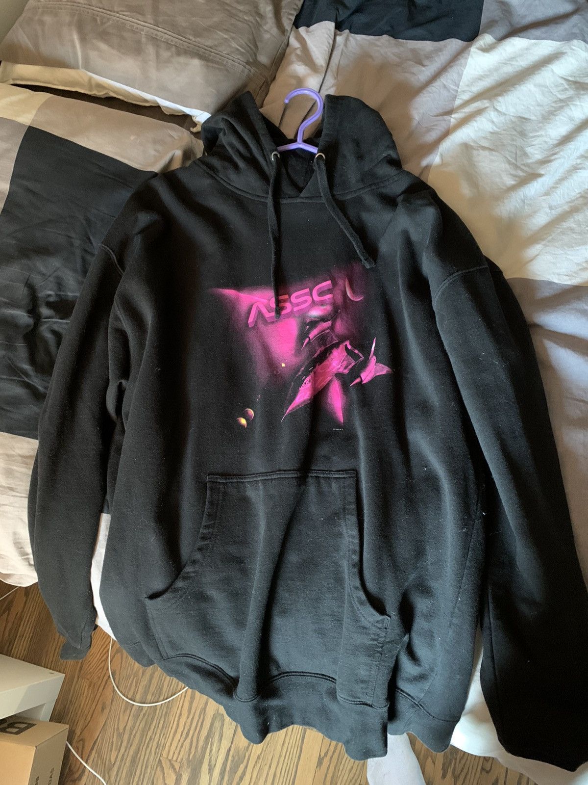 Anti Social Social Club Anti Social Social Club Black Hoodie Size US XL / EU 56 / 4 - 2 Thumbnail