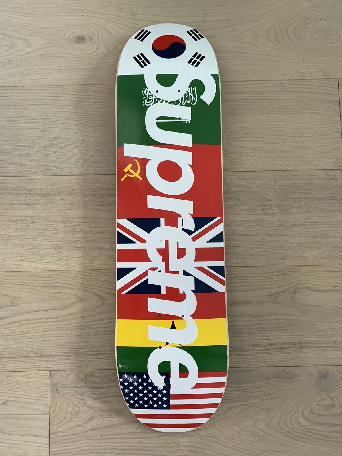 Supreme Supreme Flags Skateboard Deck FW13 | Grailed