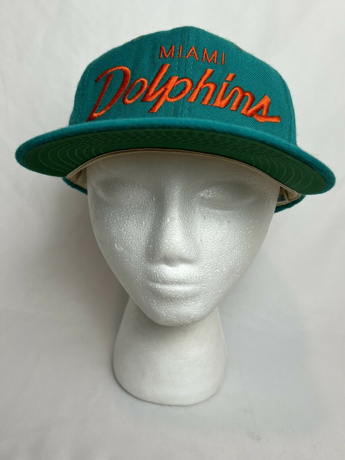 Vintage Miami Dolphins Sports Specialties Shadow SnapBack Hat for