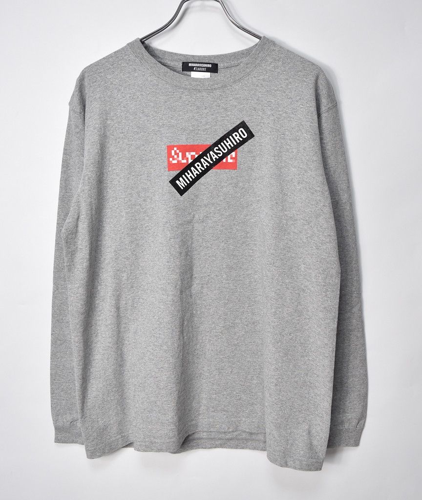 Maison MIHARA YASUHIRO MIHARA YASUHIRO/BOX LOGO fake L/S t-shirt/26446 - 687 82.7 Size US L / EU 52-54 / 3 - 2 Thumbnail