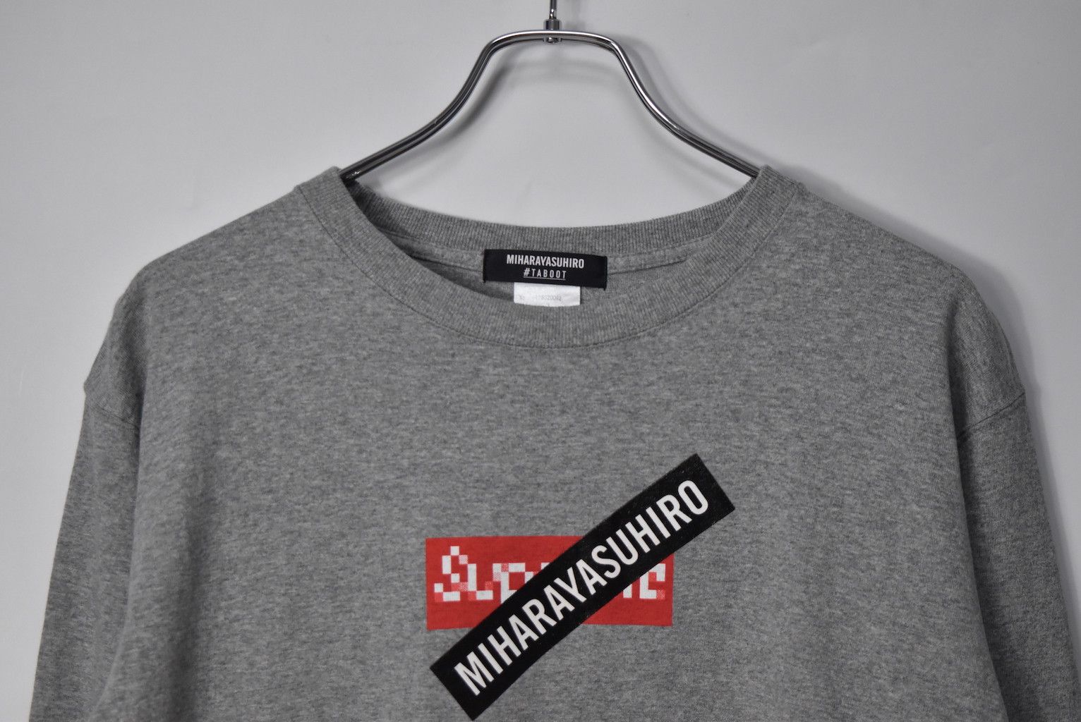 Maison MIHARA YASUHIRO MIHARA YASUHIRO/BOX LOGO fake L/S t-shirt/26446 - 687 82.7 Size US L / EU 52-54 / 3 - 4 Thumbnail