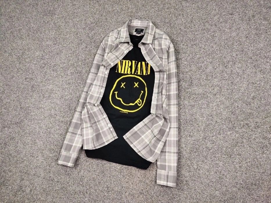Flannel Vintage Flannel Shirt Travis Scott Style Size US M / EU 48-50 / 2 - 3 Thumbnail