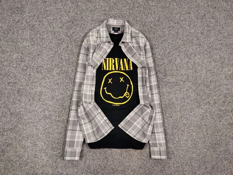 Flannel Vintage Flannel Shirt Travis Scott Style Size US M / EU 48-50 / 2 - 1 Thumbnail