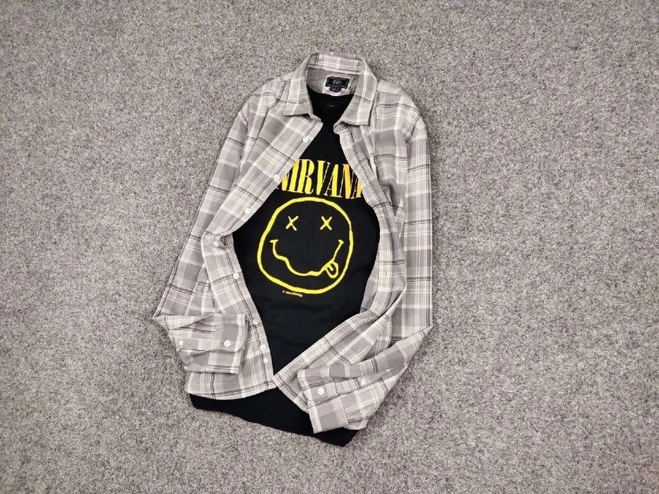 Flannel Vintage Flannel Shirt Travis Scott Style Size US M / EU 48-50 / 2 - 9 Thumbnail