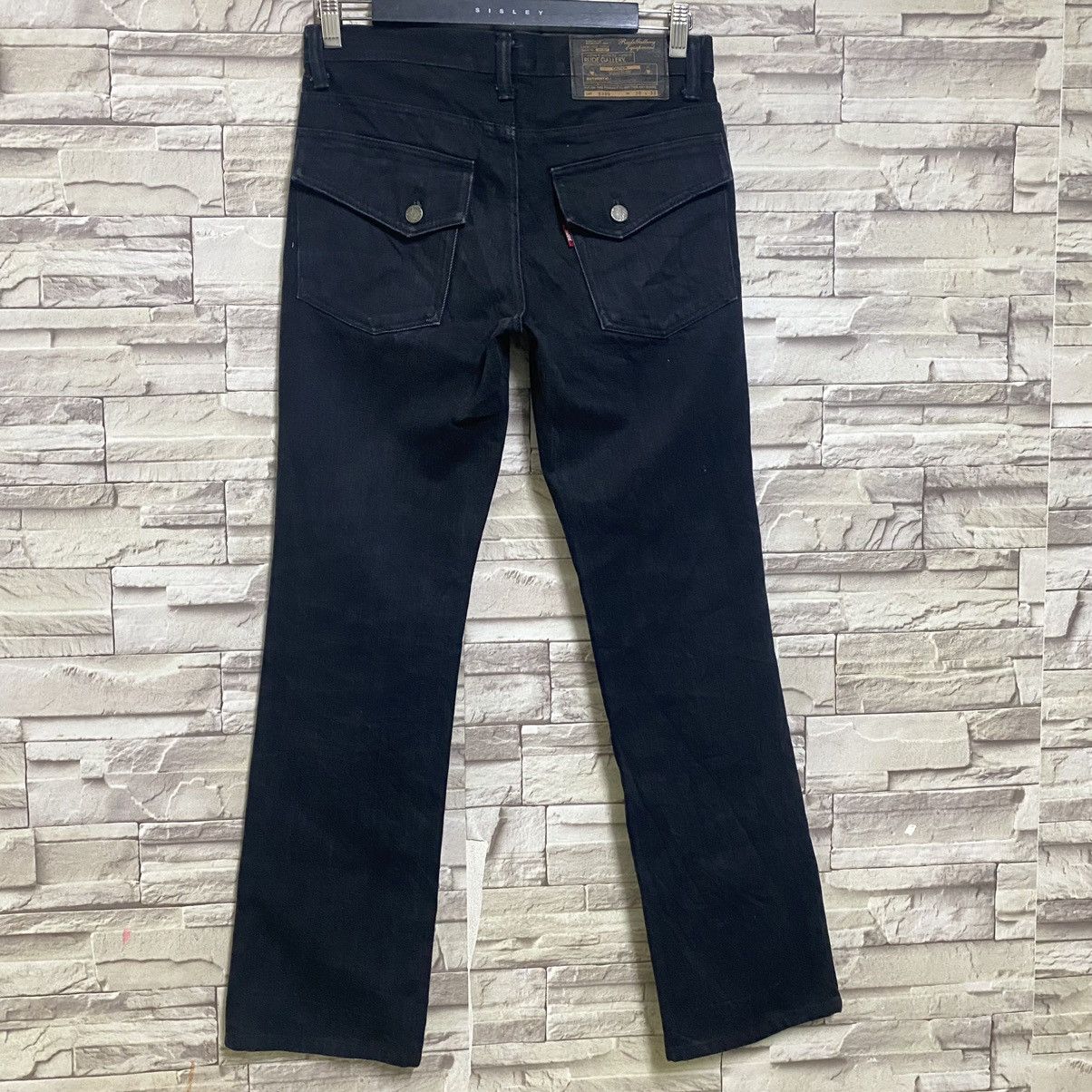RUDE GALLERY Rude Gallery Lot 8000 Black Jeans Flap Pocket Size US 30 / EU 46 - 8 Thumbnail