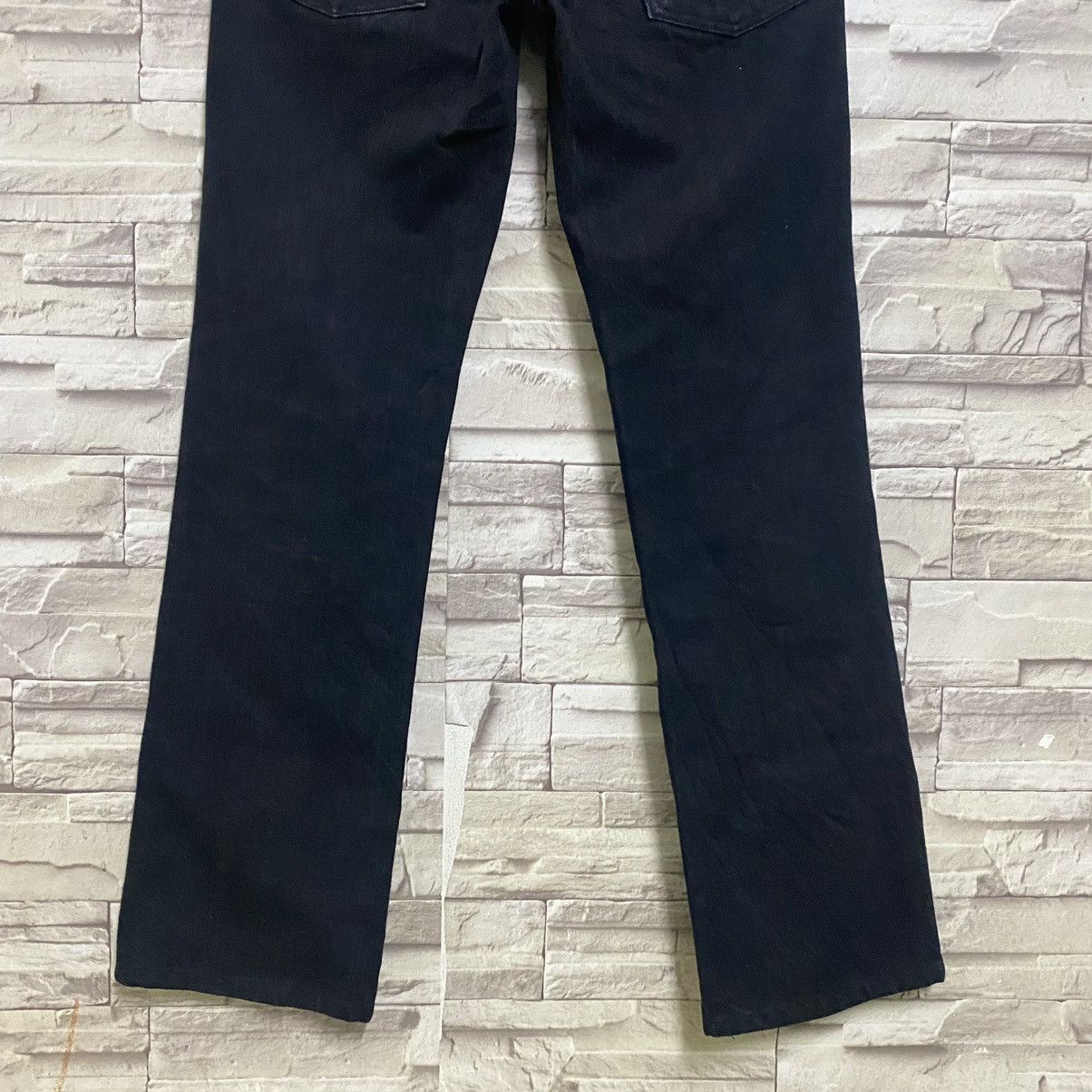 RUDE GALLERY Rude Gallery Lot 8000 Black Jeans Flap Pocket Size US 30 / EU 46 - 10 Thumbnail