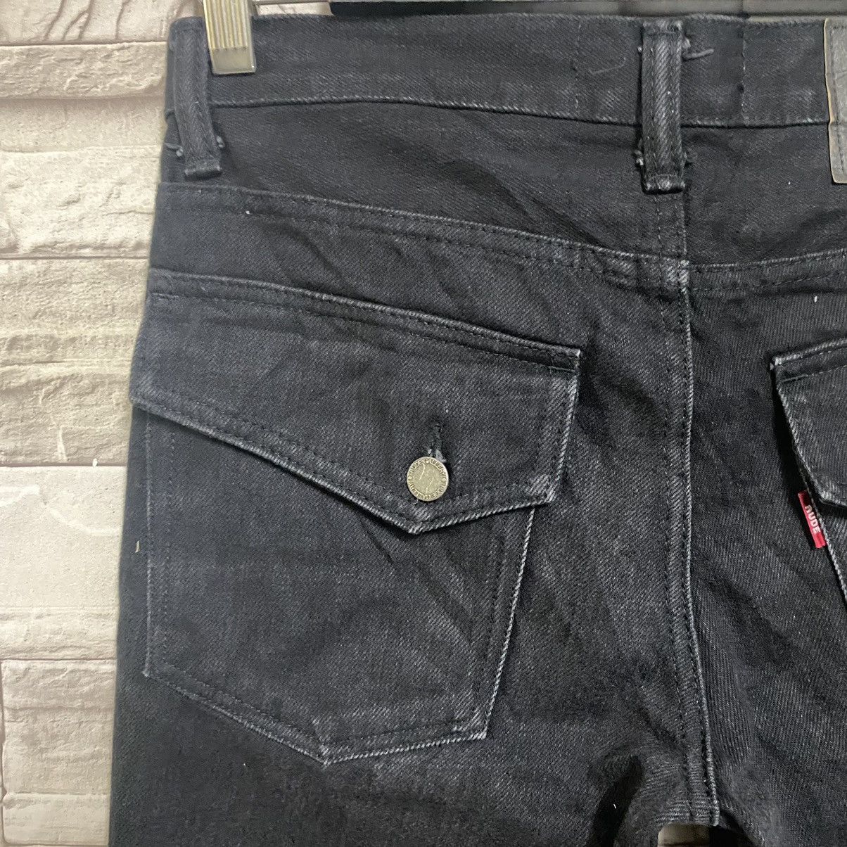 RUDE GALLERY Rude Gallery Lot 8000 Black Jeans Flap Pocket Size US 30 / EU 46 - 12 Thumbnail