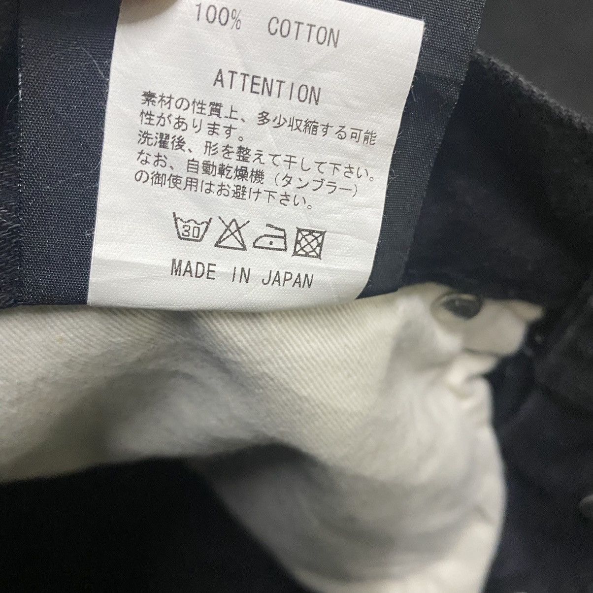 RUDE GALLERY Rude Gallery Lot 8000 Black Jeans Flap Pocket Size US 30 / EU 46 - 16 Thumbnail