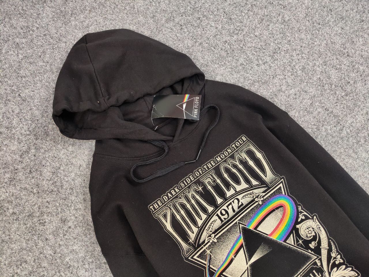 Band Tees Vintage Pink Floyd Carnegie Hall Posters Black Blank Hoodie Size US M / EU 48-50 / 2 - 7 Thumbnail