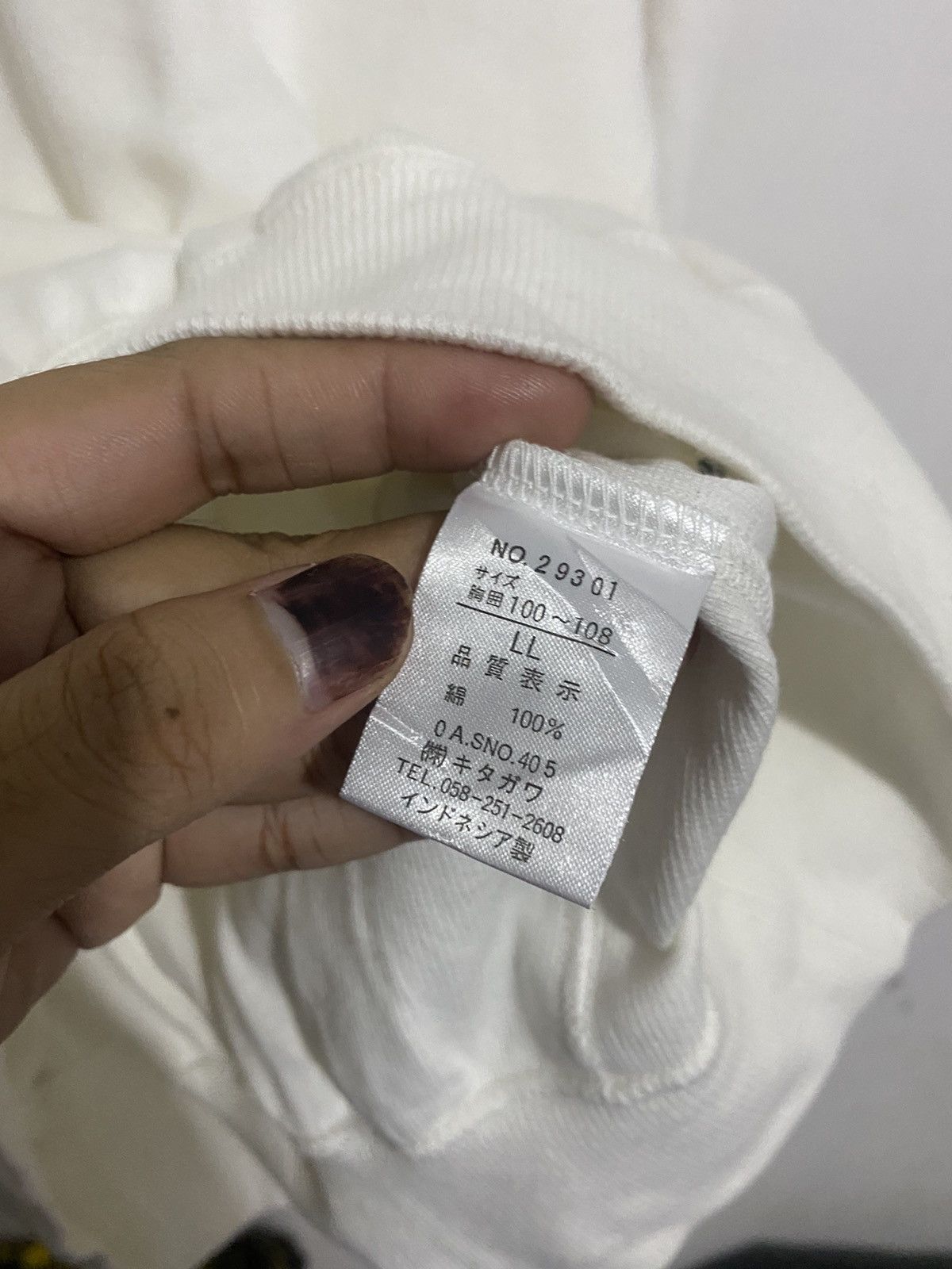 Japanese Brand 💸OPEN OFFER💸Kansai Yamamoto Homme White Sweatshirt Size US L / EU 52-54 / 3 - 4 Thumbnail