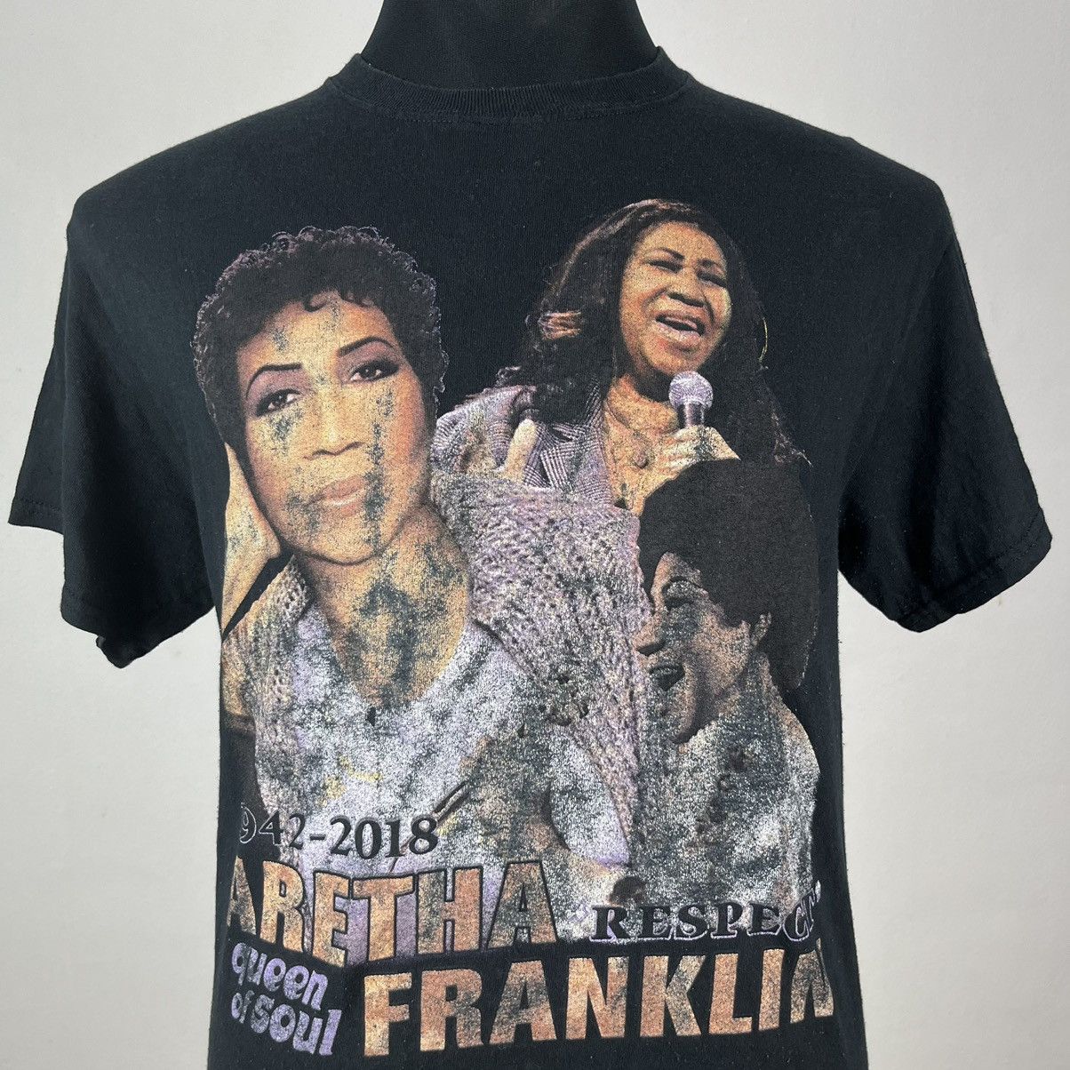 Band Tees × Rap Tees Aretha Franklin Queen of soul tee Size US M / EU 48-50 / 2 - 2 Thumbnail