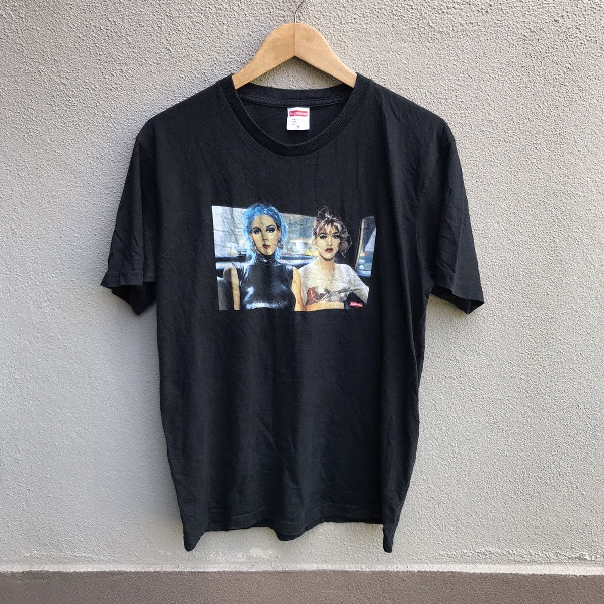 image of Supreme Nan Goldin Ss18 Tee in Black, Men's (Size Medium)