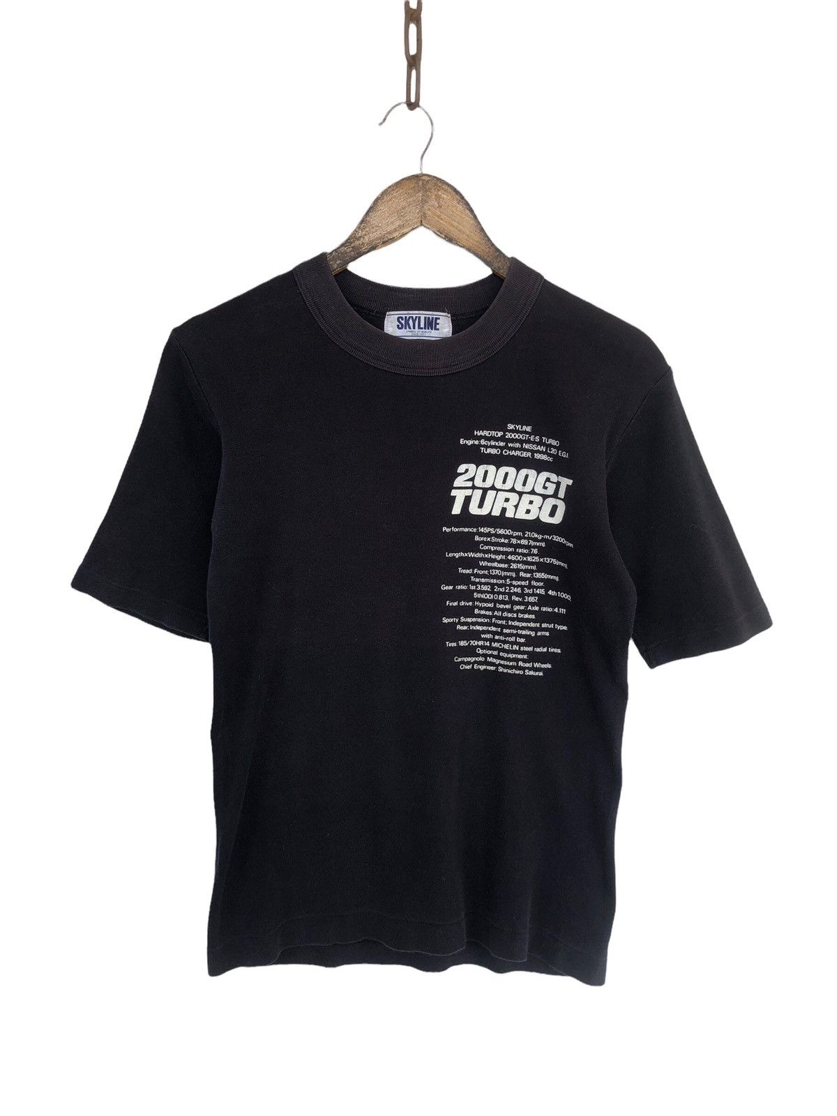Nissan GRAIL🔥OG 90s Nissan Skyline 2000GT Turbo Spec JDM Shirt Size US S / EU 44-46 / 1 - 3 Thumbnail