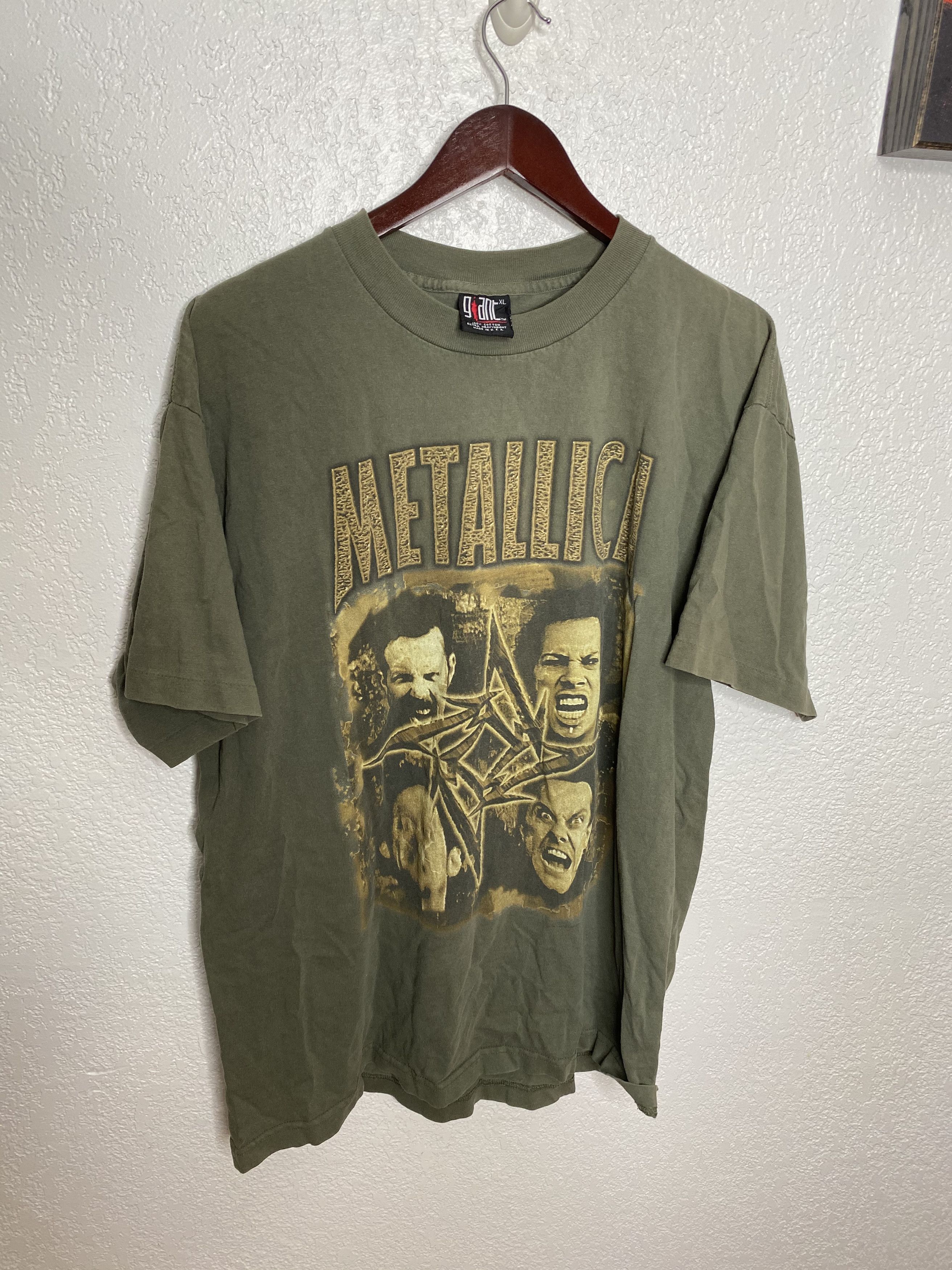 Vintage Rare Vintage 1998 Metallica Poor touring Me tour tee | Grailed