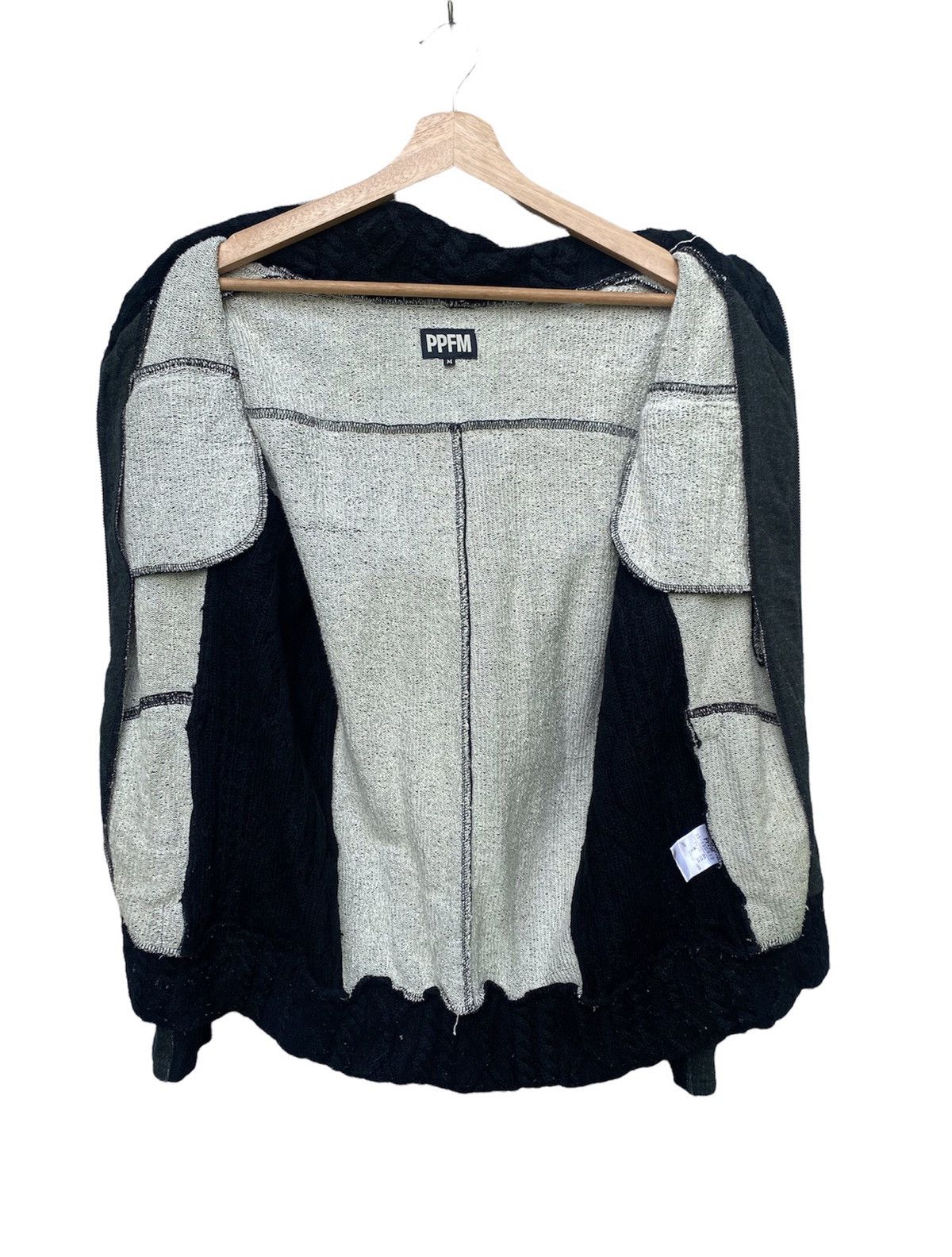 PPFM PPFM ZIPPER SWEATERS WITH HOODIES KNIT DESIGN Size US M / EU 48-50 / 2 - 3 Thumbnail