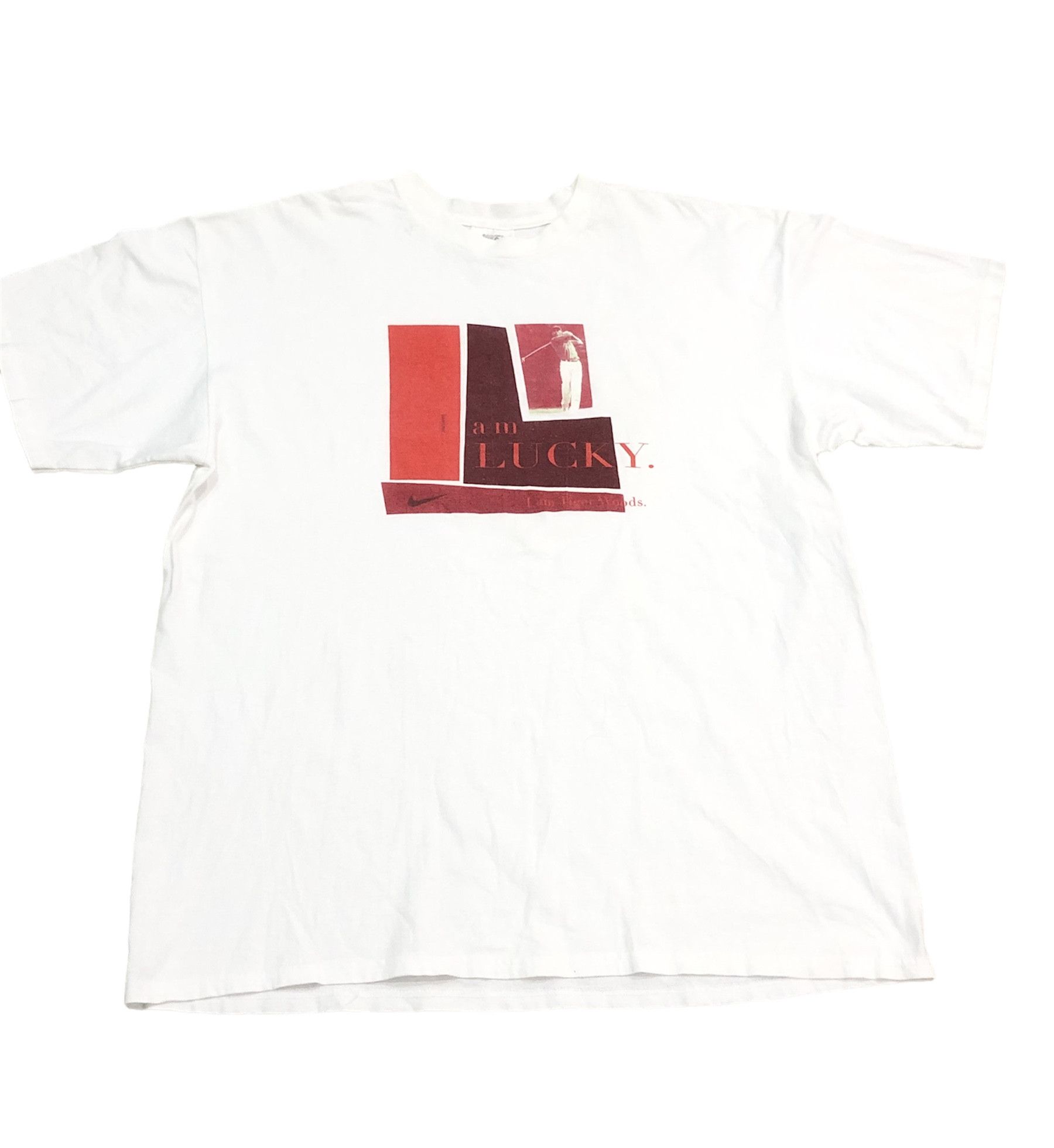 Nike Vintage Rare Nike X Tiger Woods Tshirt Size US L / EU 52-54 / 3 - 1 Thumbnail