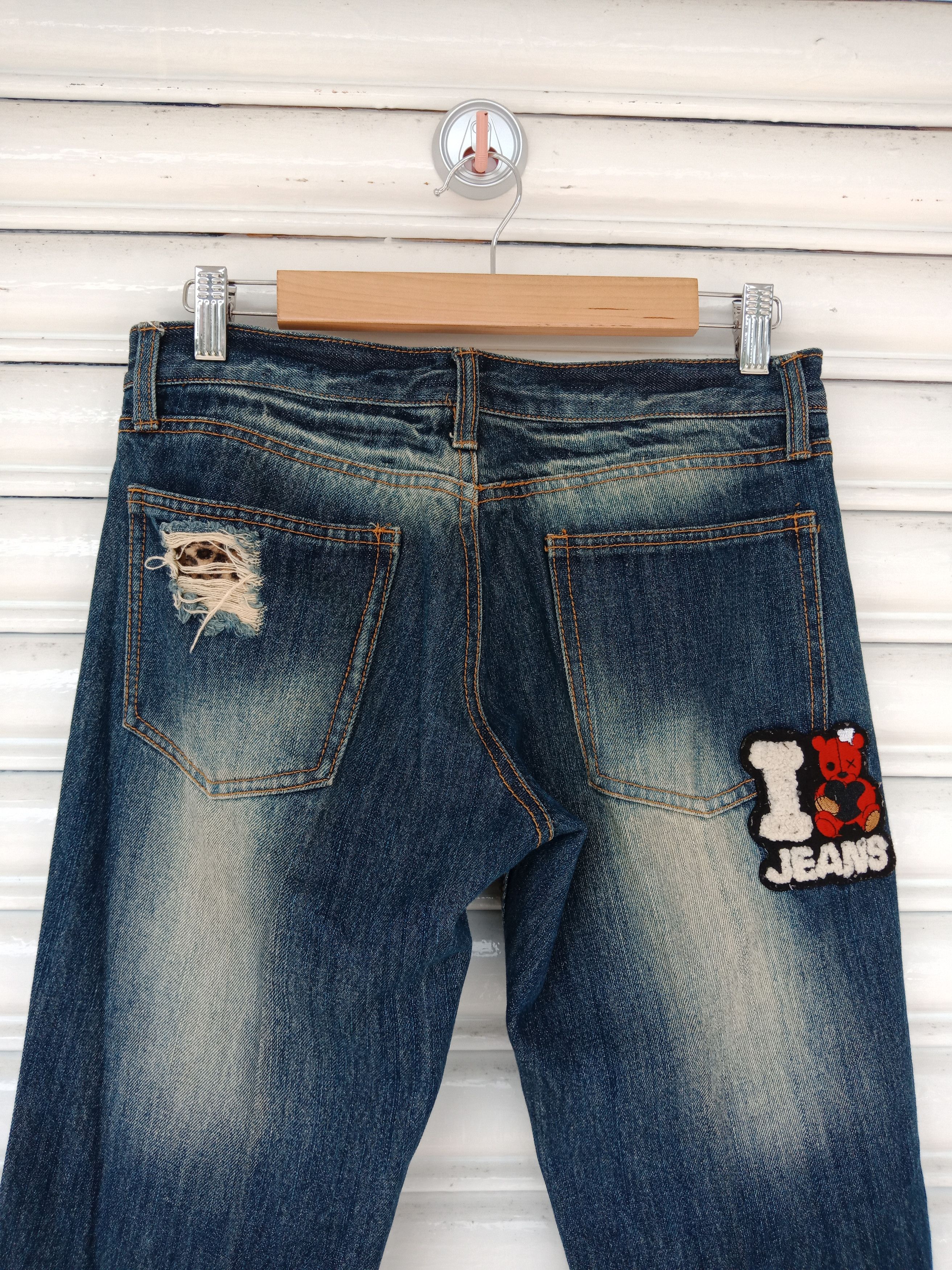 In The Attic N-23 Patchers Sashiko Distressed Kurt Cobain Size US 30 / EU 46 - 6 Thumbnail