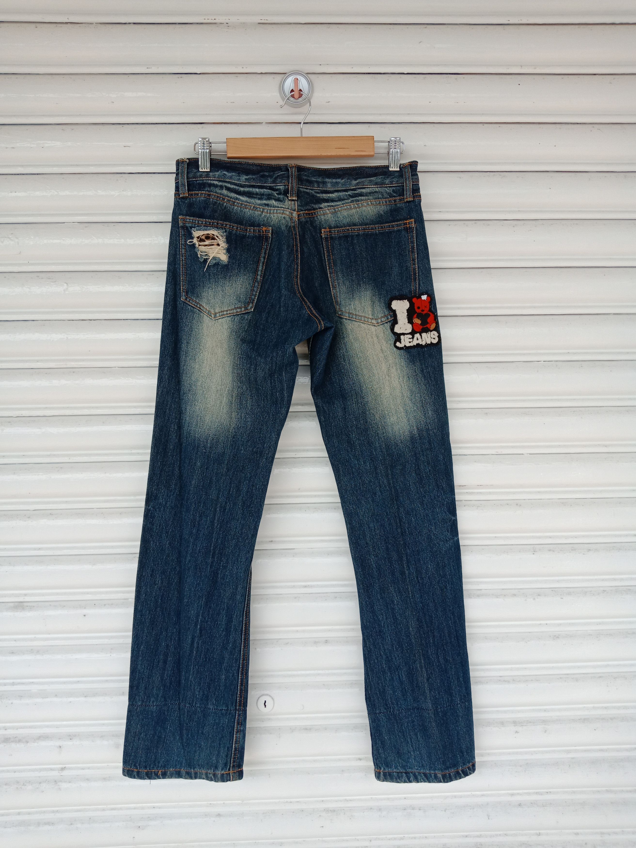 In The Attic N-23 Patchers Sashiko Distressed Kurt Cobain Size US 30 / EU 46 - 3 Thumbnail