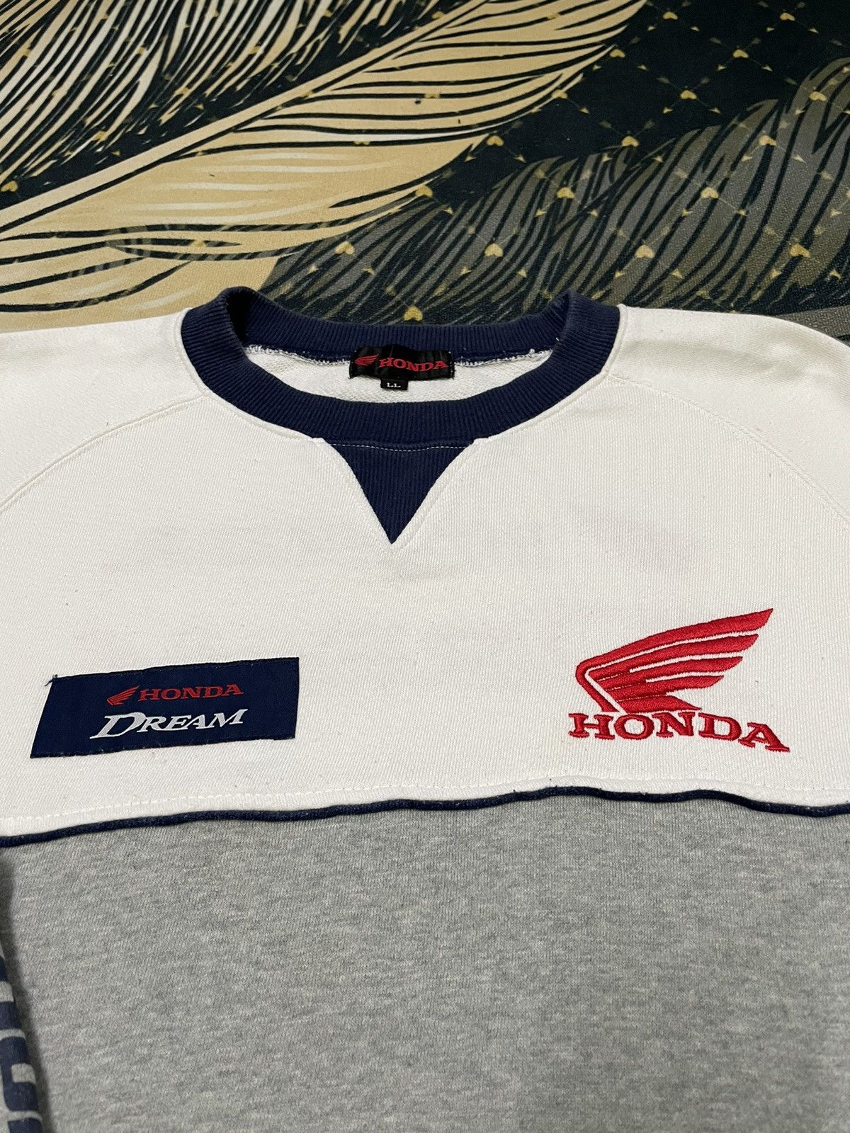 Honda × Japanese Brand × Vintage Vintage Honda Dream Racing Size US L / EU 52-54 / 3 - 6 Thumbnail