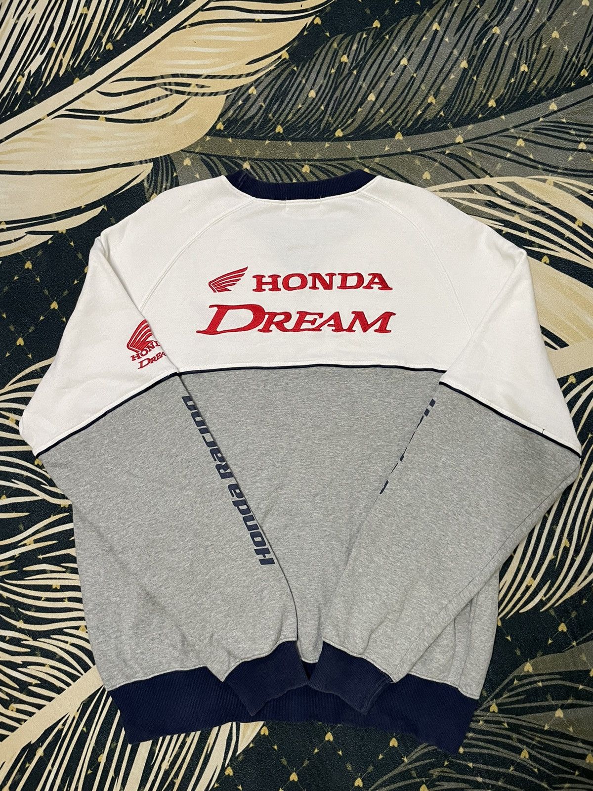 Honda × Japanese Brand × Vintage Vintage Honda Dream Racing Size US L / EU 52-54 / 3 - 9 Thumbnail