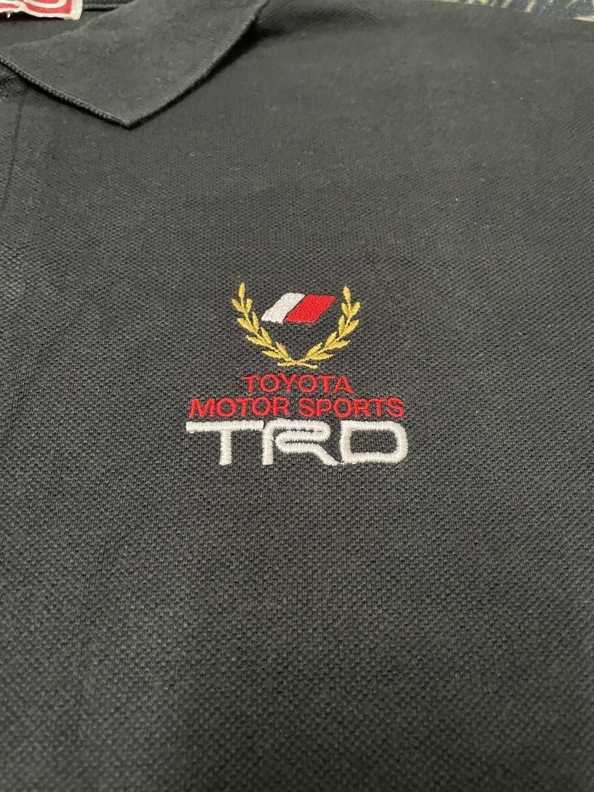 Japanese Brand × Vintage Vintage Toyota Racing Development Polo Shirt Size US L / EU 52-54 / 3 - 2 Thumbnail
