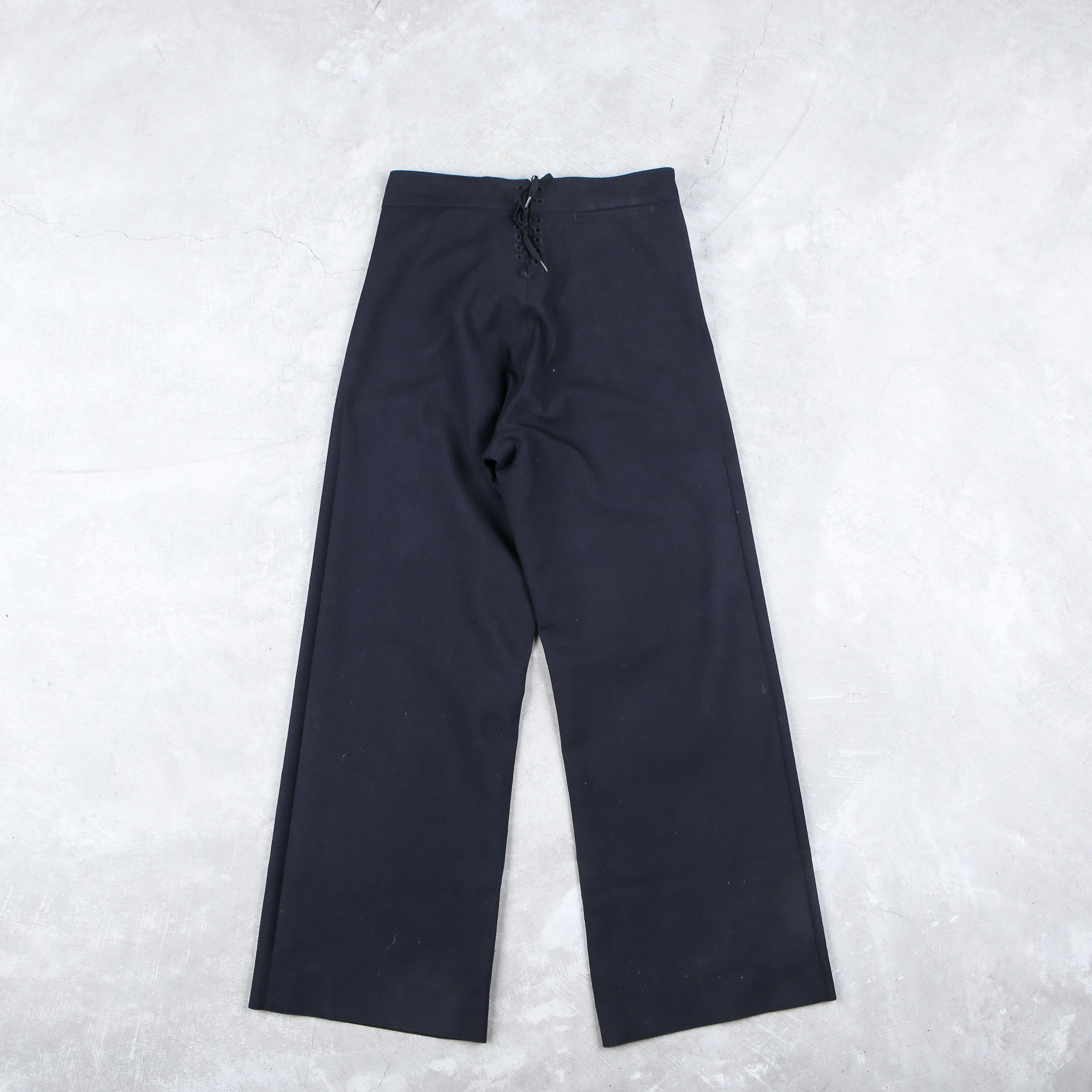 Vintage Vintage 60s Trousers Wide Leg Sailor Flared Pants Size US 31 - 3 Thumbnail