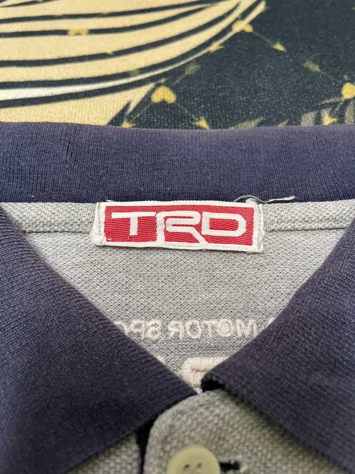 Japanese Brand × Vintage Vintage Toyota Racing Development Polo Shirt Size US XL / EU 56 / 4 - 3 Thumbnail