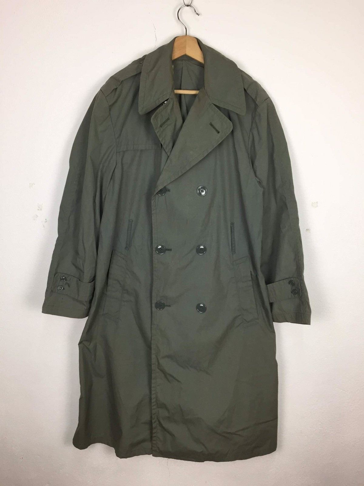 Vintage Us ARMY Raincoat Green 30 Trench Coat | Grailed