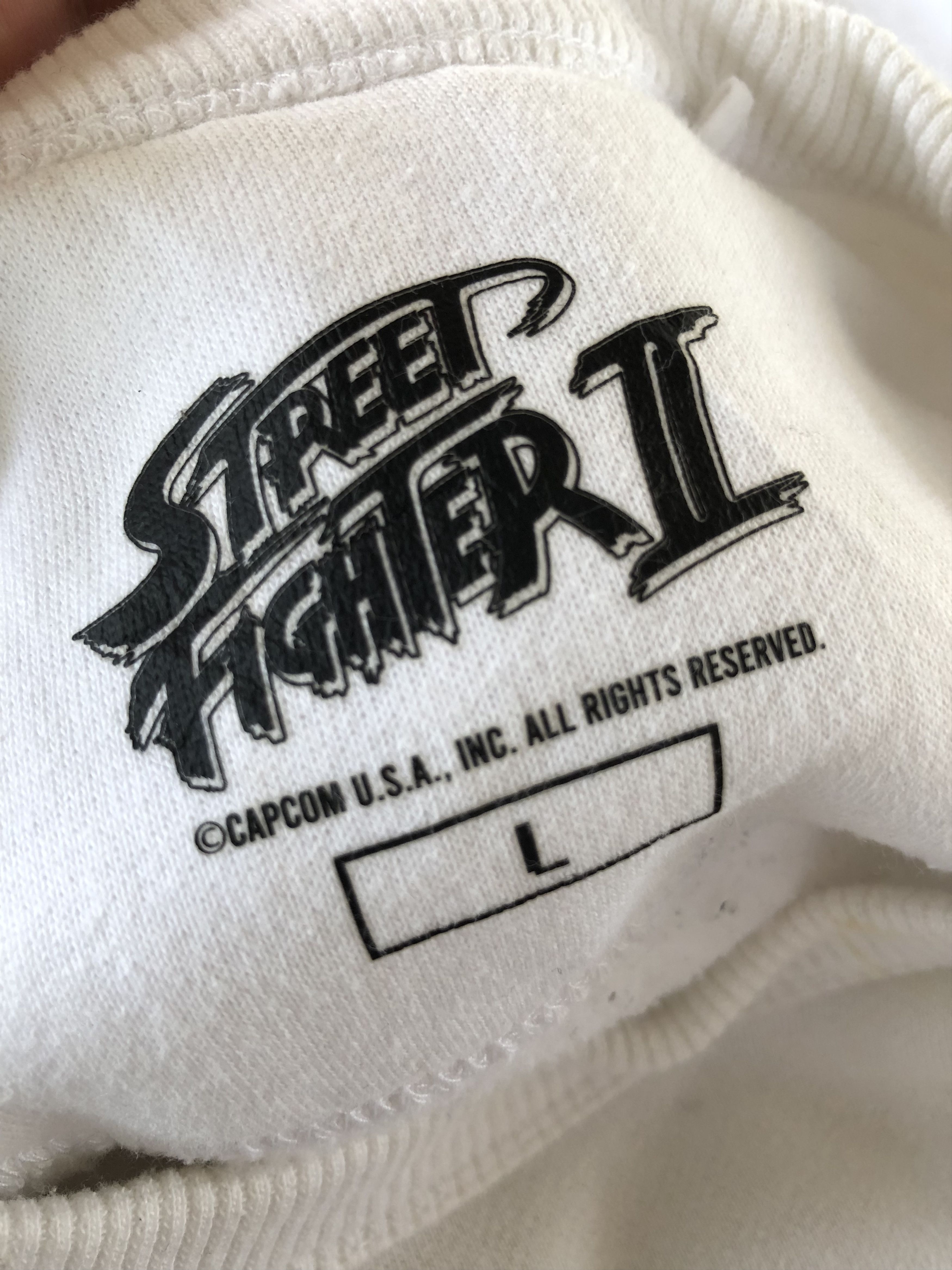 Japanese Brand CAPCOM STREET FIGHTER II x JAPAN’S GU SWEATSHIRT Size US L / EU 52-54 / 3 - 4 Thumbnail