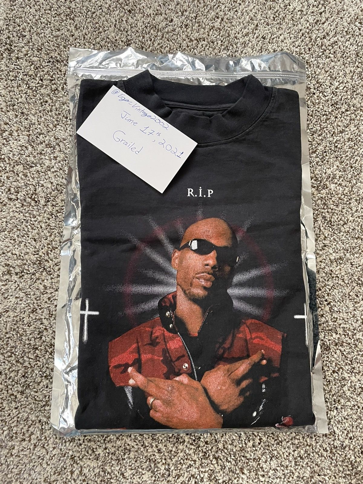 yeezy balenciaga dmx shirt