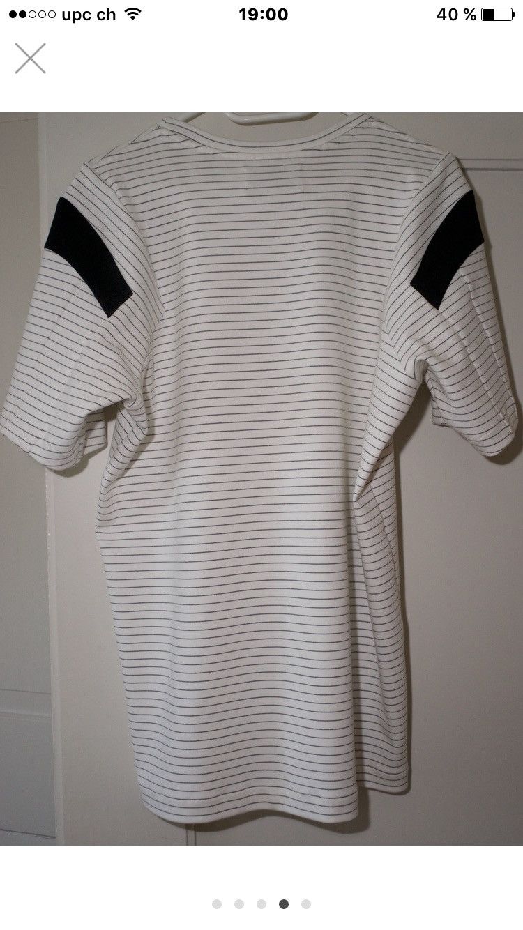 Public School gital pin stripe t shirt Size US M / EU 48-50 / 2 - 5 Thumbnail