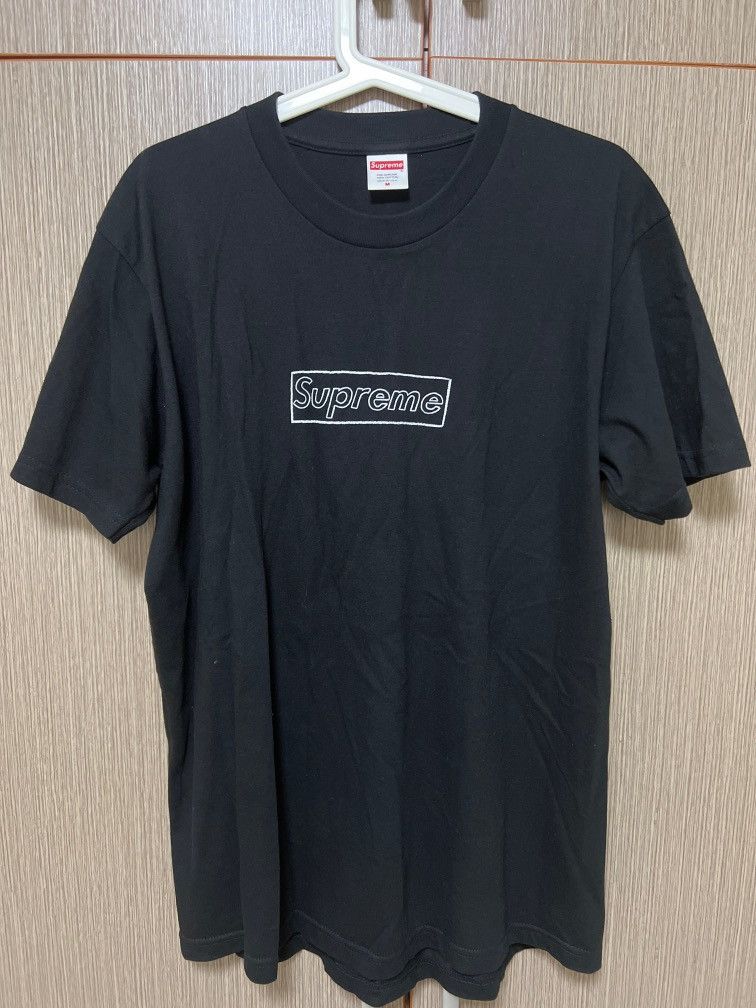 Supreme Supreme KAWS chalk logo tee | Grailed