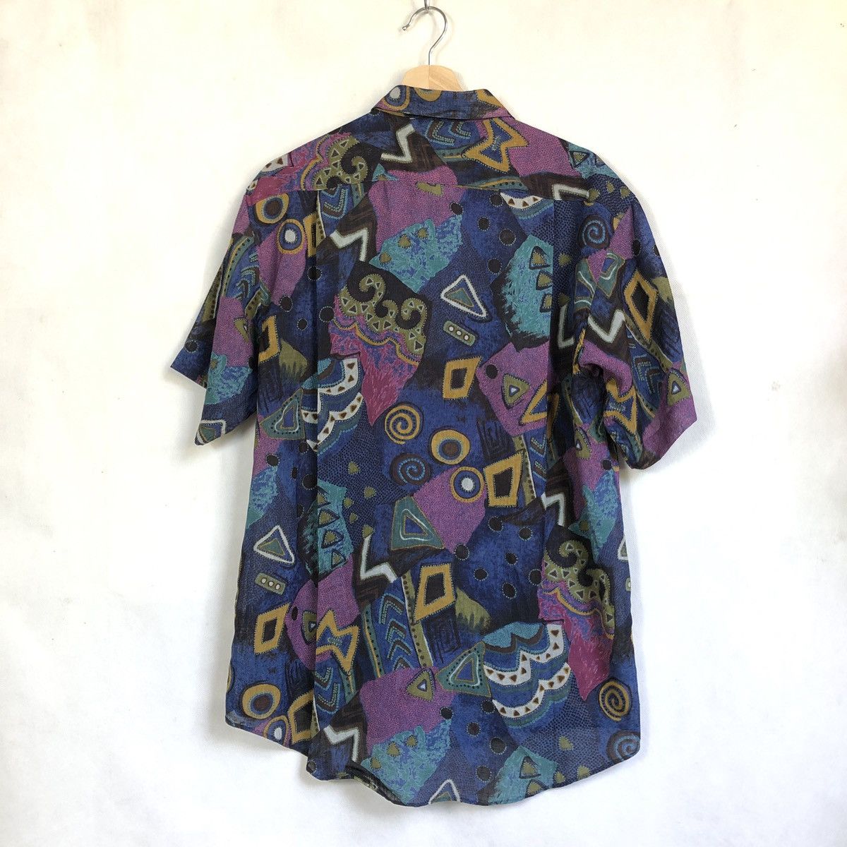 Rare! Vintage Guy Laroche Pop Art Abstract Summer Shirt