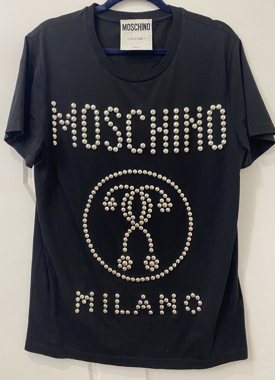 Moschino Moschino studded T-shirt Size US M / EU 48-50 / 2 - 1 Thumbnail