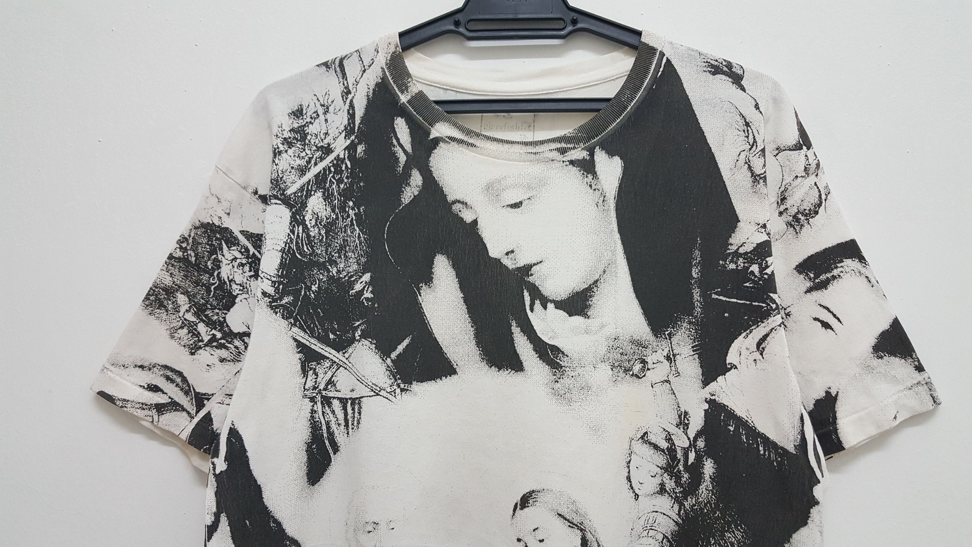 Art Comes First × Japanese Brand GRAIL 🔥🔥🔥 COREFIGHTER AOP JESUS ART SINGLE STITCH TEE Size US M / EU 48-50 / 2 - 6 Thumbnail