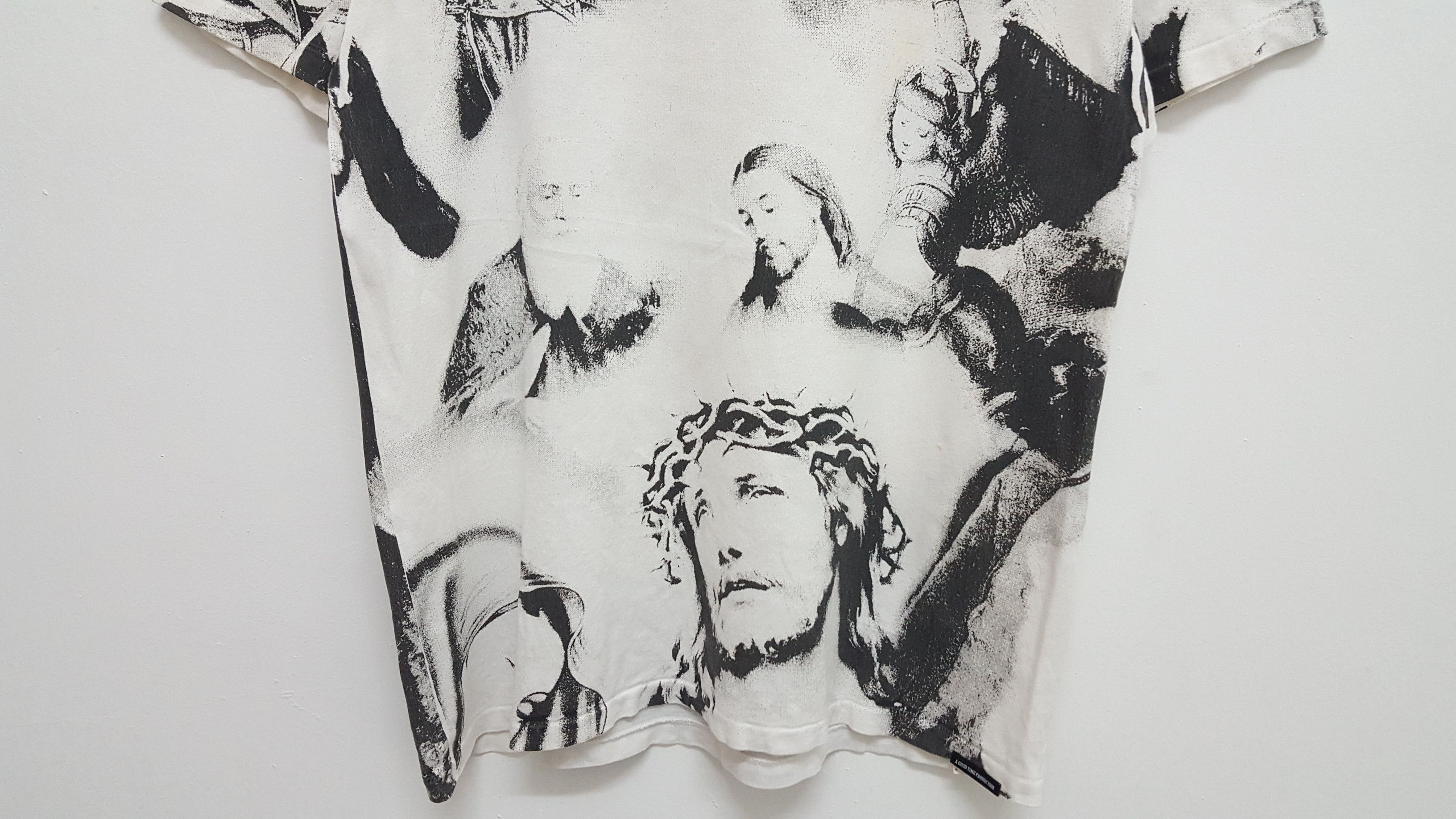 Art Comes First × Japanese Brand GRAIL 🔥🔥🔥 COREFIGHTER AOP JESUS ART SINGLE STITCH TEE Size US M / EU 48-50 / 2 - 5 Thumbnail