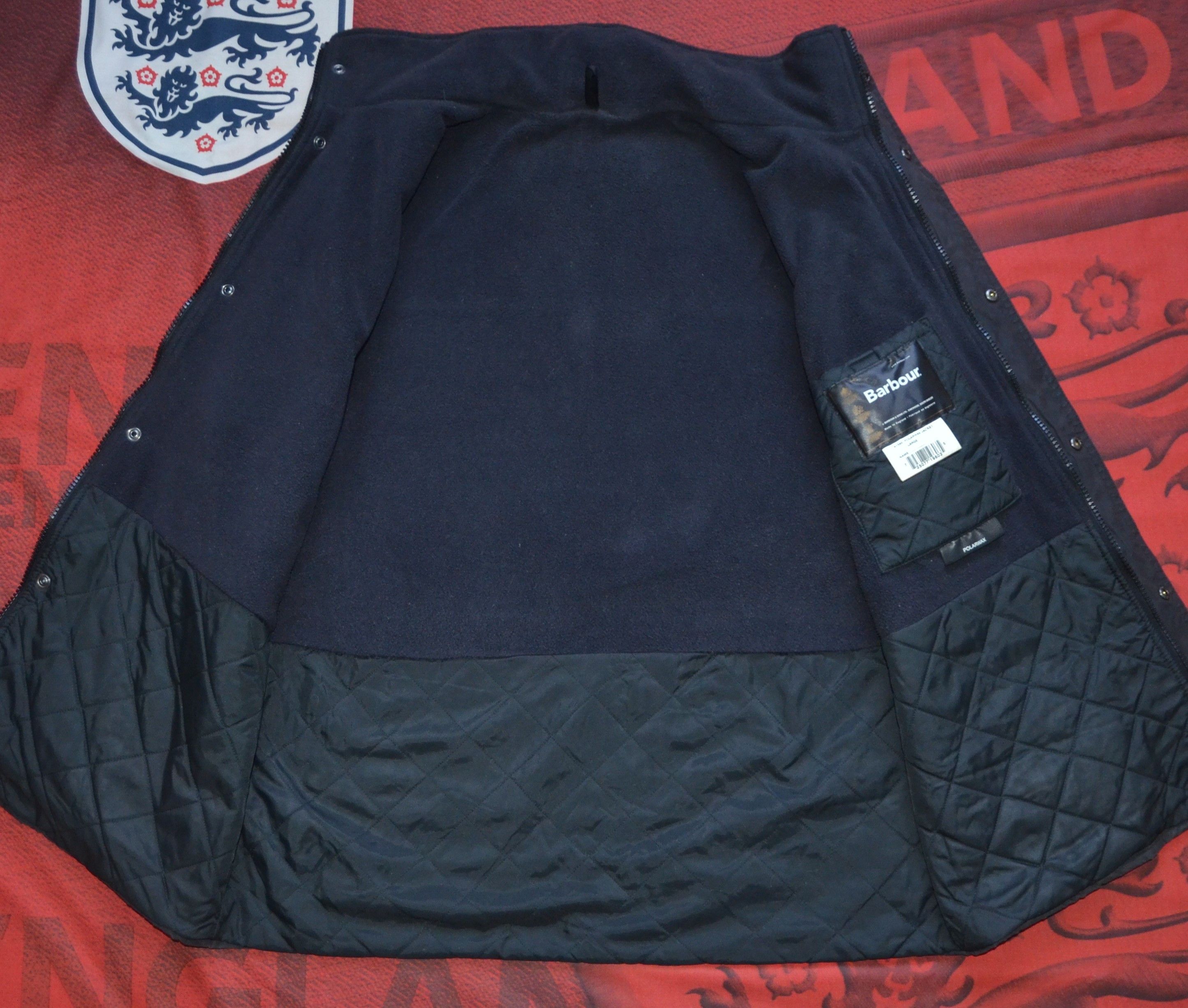Barbour Barbour A1560 Polarwax Mens Jacket MadeInEngland Waterproof Size US L / EU 52-54 / 3 - 23 Thumbnail