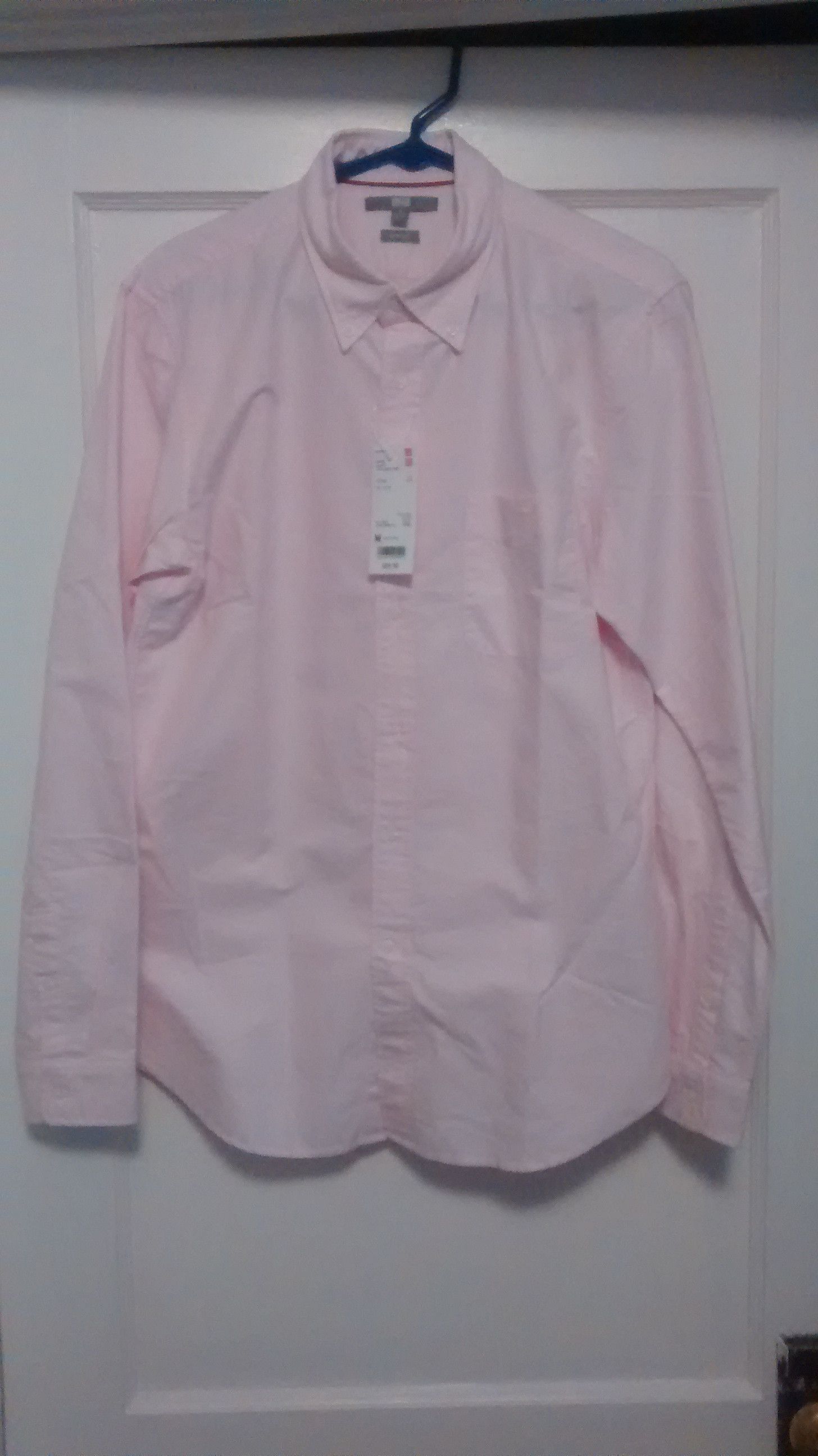 Uniqlo Pink OCBD | Grailed