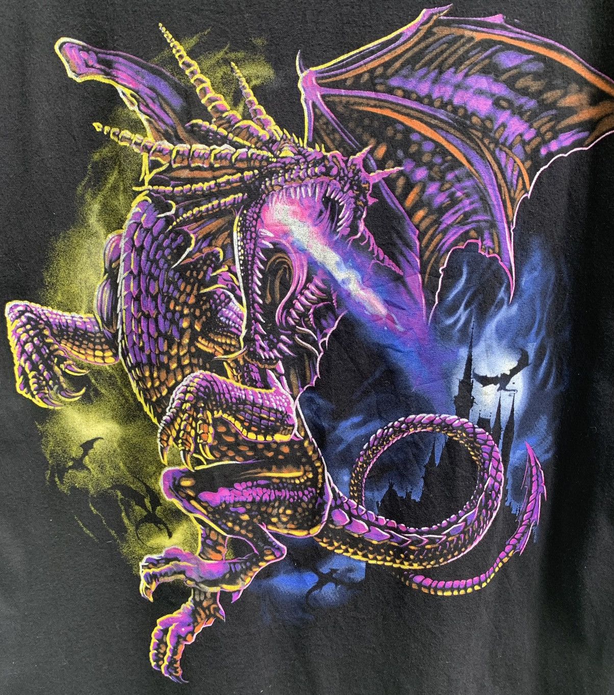 Other Nice printed Purple Dragon T shirt Size US M / EU 48-50 / 2 - 8 Thumbnail