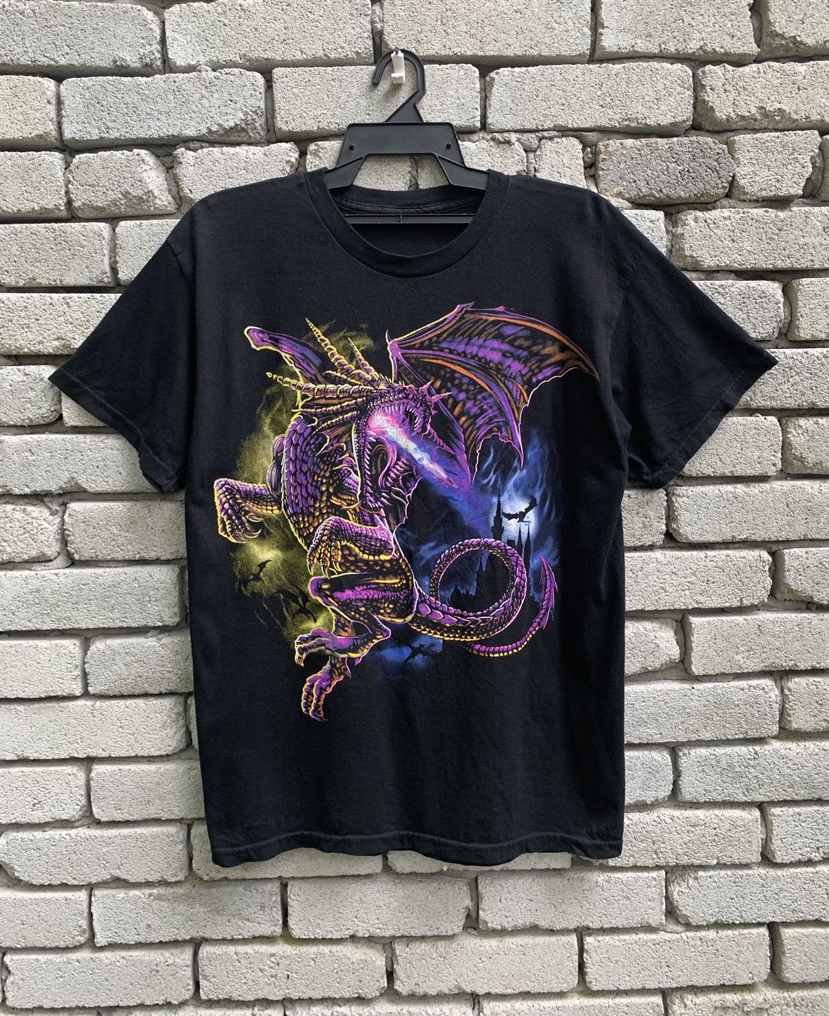 Other Nice printed Purple Dragon T shirt Size US M / EU 48-50 / 2 - 2 Thumbnail
