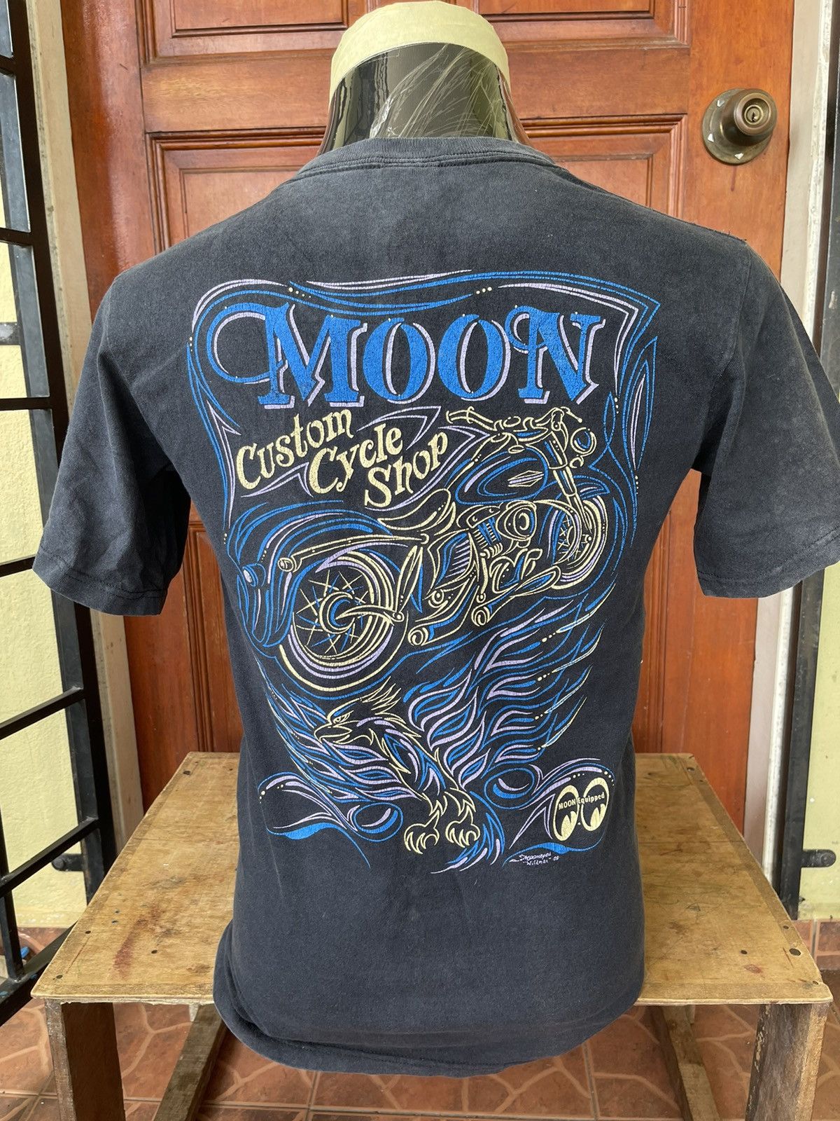 Anvil × Vintage Vintage very rare MOON EYES CUSTOM EQUIPMENT Size US S / EU 44-46 / 1 - 1 Thumbnail