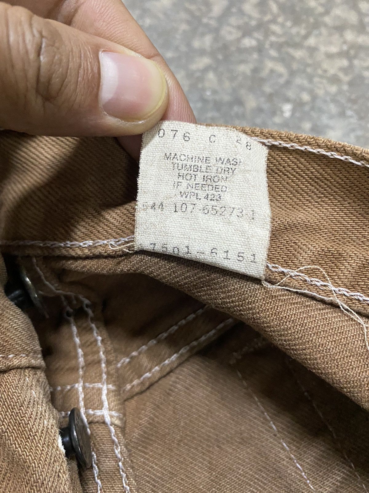 Levi's × Vintage Vintage 80’s Levis 501 Made in USA Size US 30 / EU 46 - 5 Thumbnail