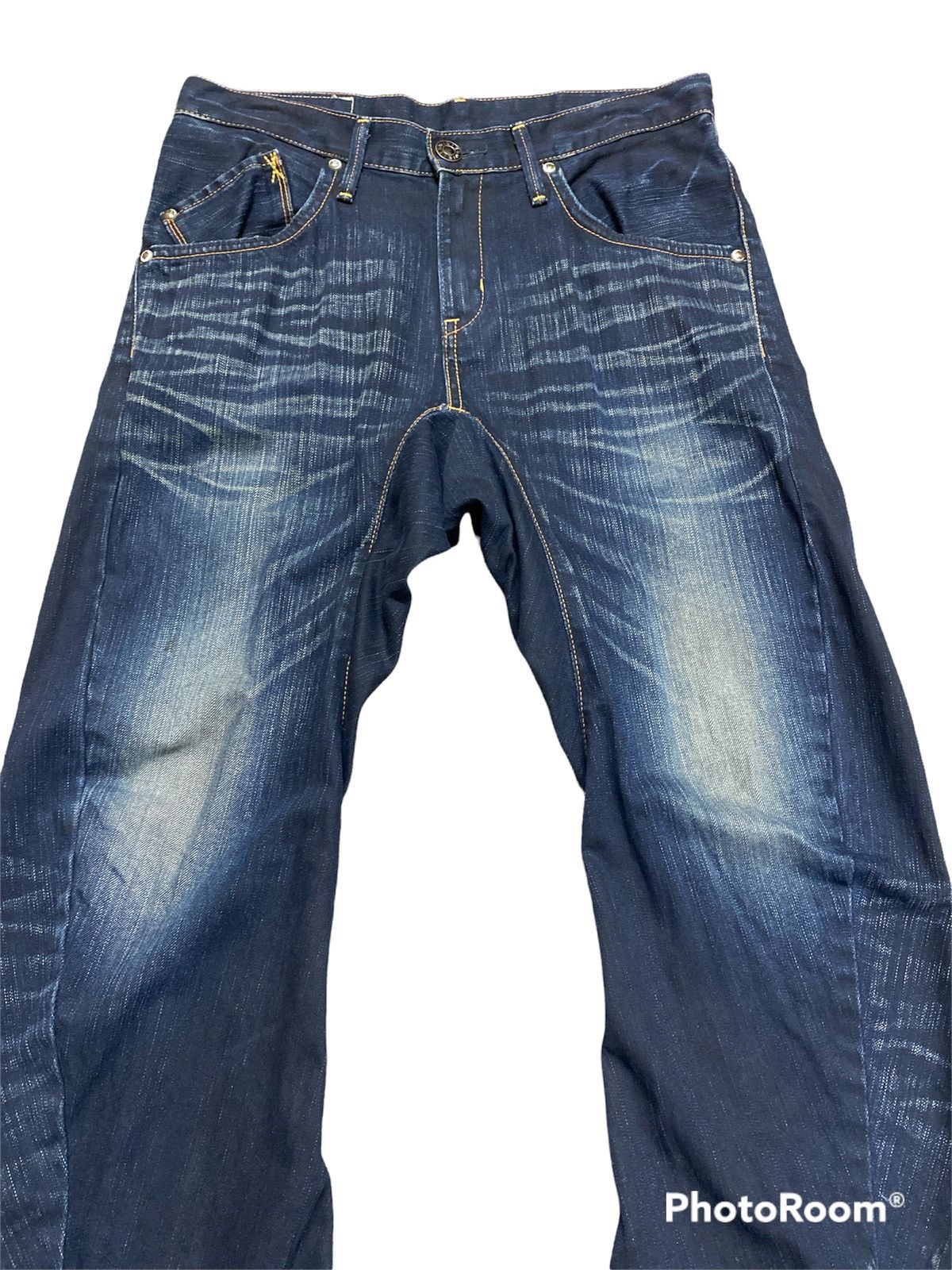 Edwin × Japanese Brand Vintage Japanese Edwin Curve Bondage Jeans Size US 30 / EU 46 - 2 Thumbnail