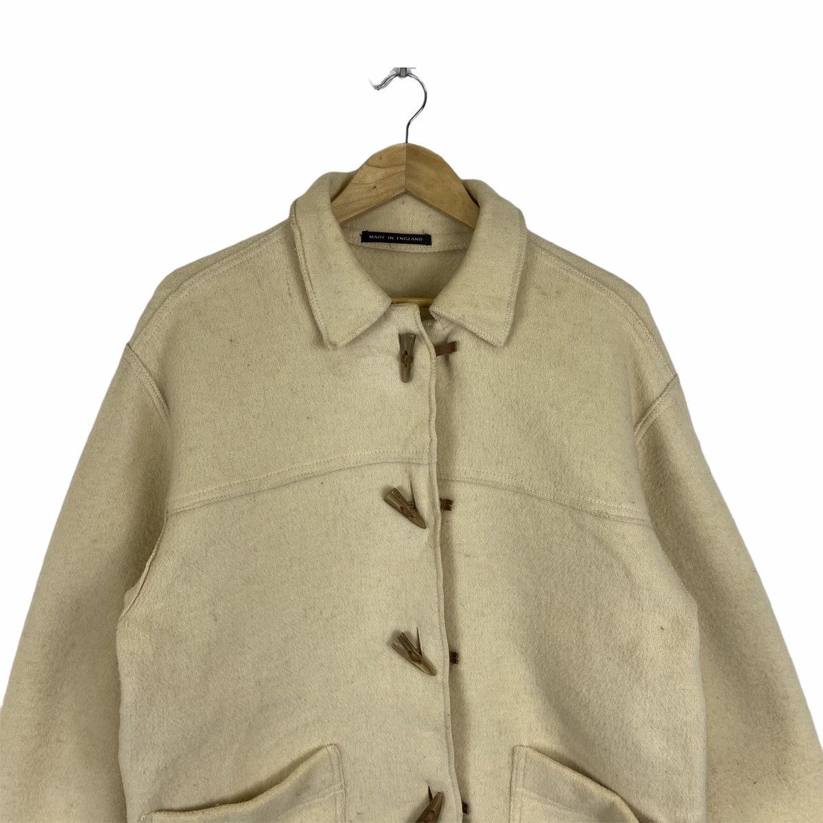 Gloverall × Vintage Vintage GLOVERALL Made In England Wool Duffle Coat Jacket Size US L / EU 52-54 / 3 - 6 Thumbnail