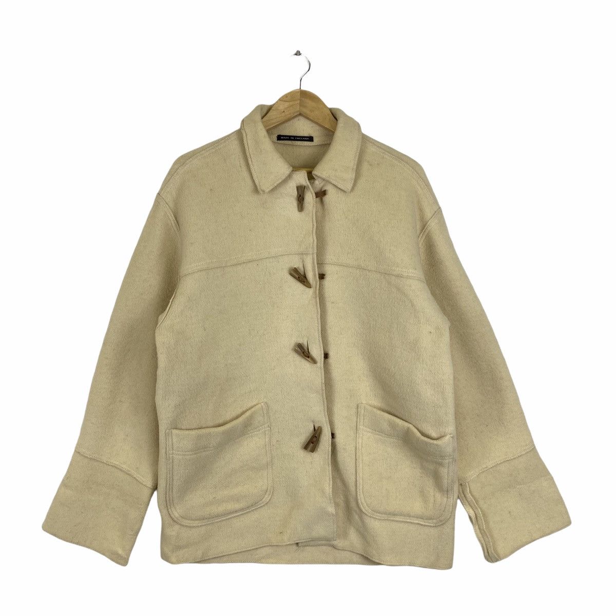 Gloverall × Vintage Vintage GLOVERALL Made In England Wool Duffle Coat Jacket Size US L / EU 52-54 / 3 - 1 Thumbnail