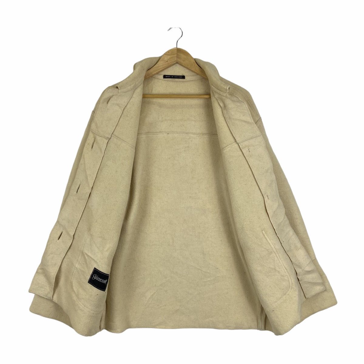 Gloverall × Vintage Vintage GLOVERALL Made In England Wool Duffle Coat Jacket Size US L / EU 52-54 / 3 - 4 Thumbnail