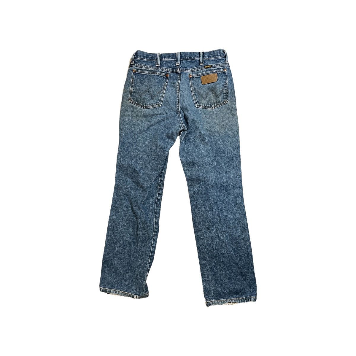 Vintage Vintage Wrangler 936DEN Patched Jeans Size US 31 - 5 Thumbnail